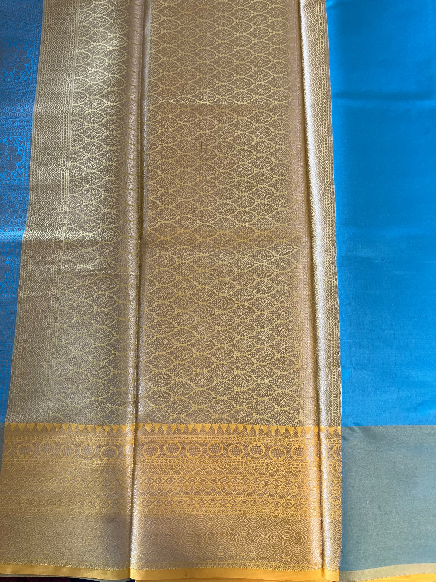 Semi-Silk Saree - (Code 013)