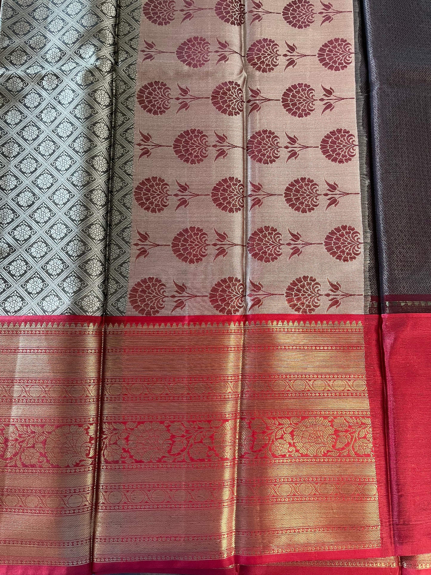 Semi-Silk Saree - (Code 021)