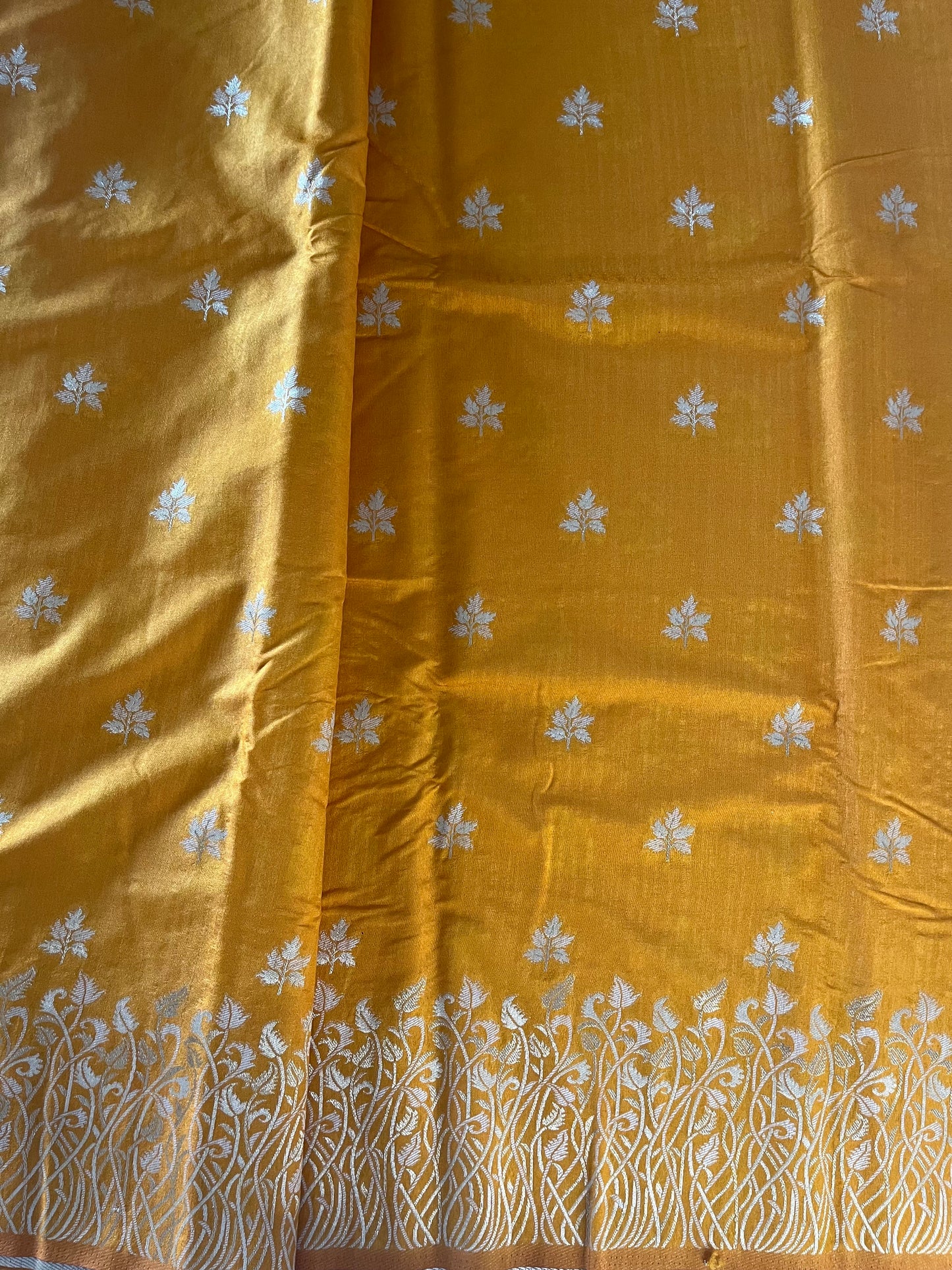 Raw Silk Saree - (Code 049)