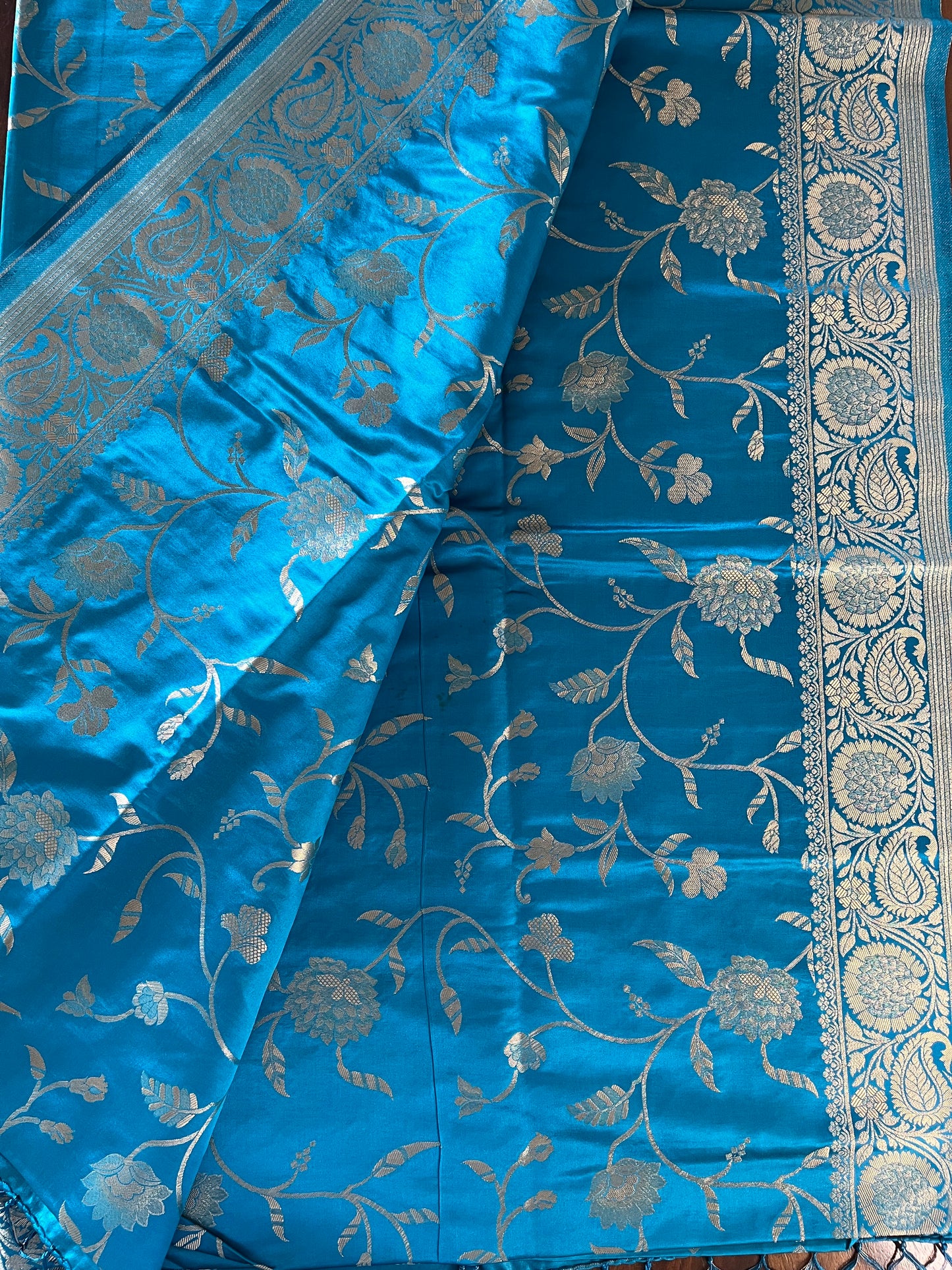 Banarasi Satin Saree - (Code 033)