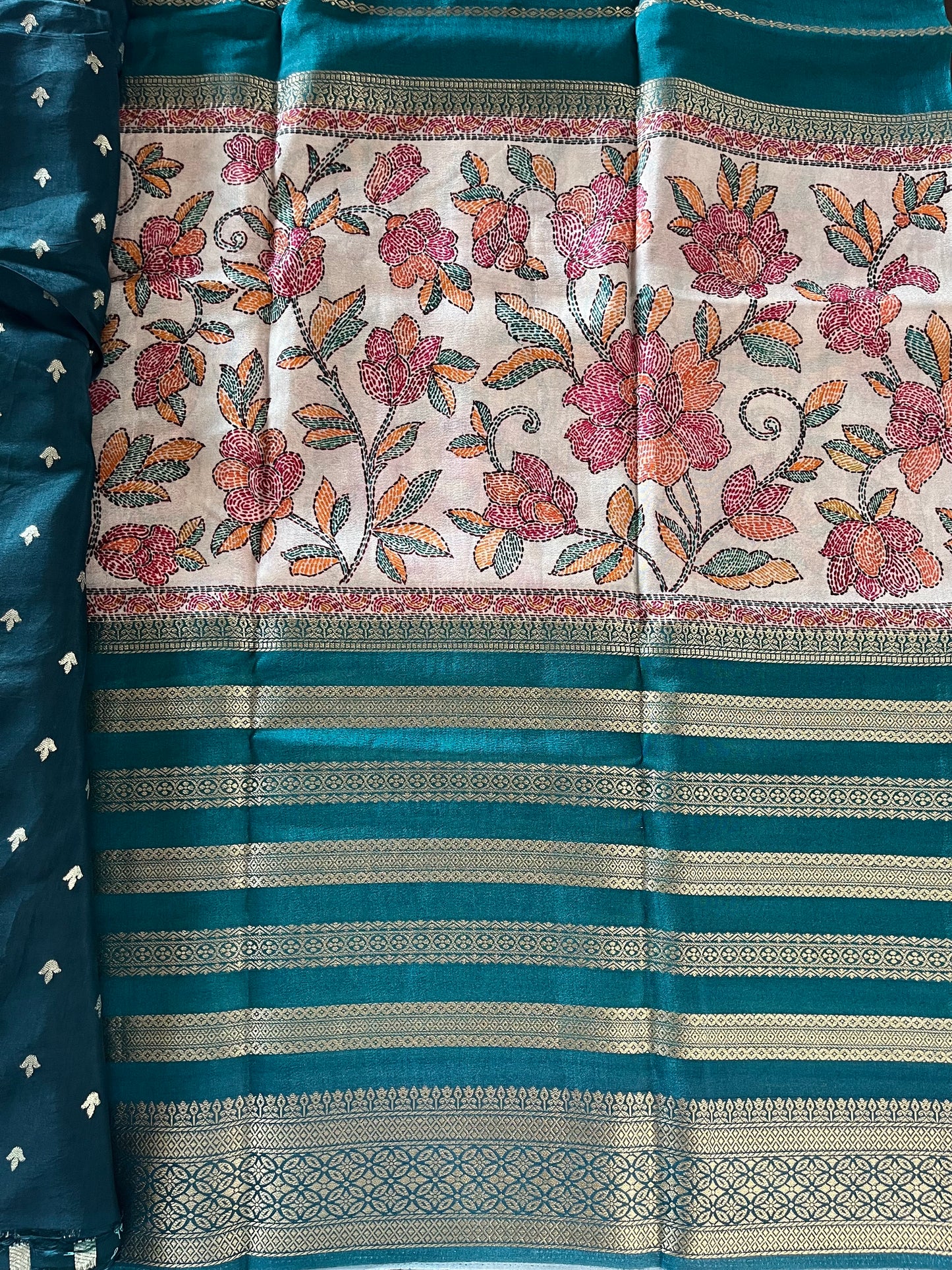 Chiffon Printed Saree - (Code 038)