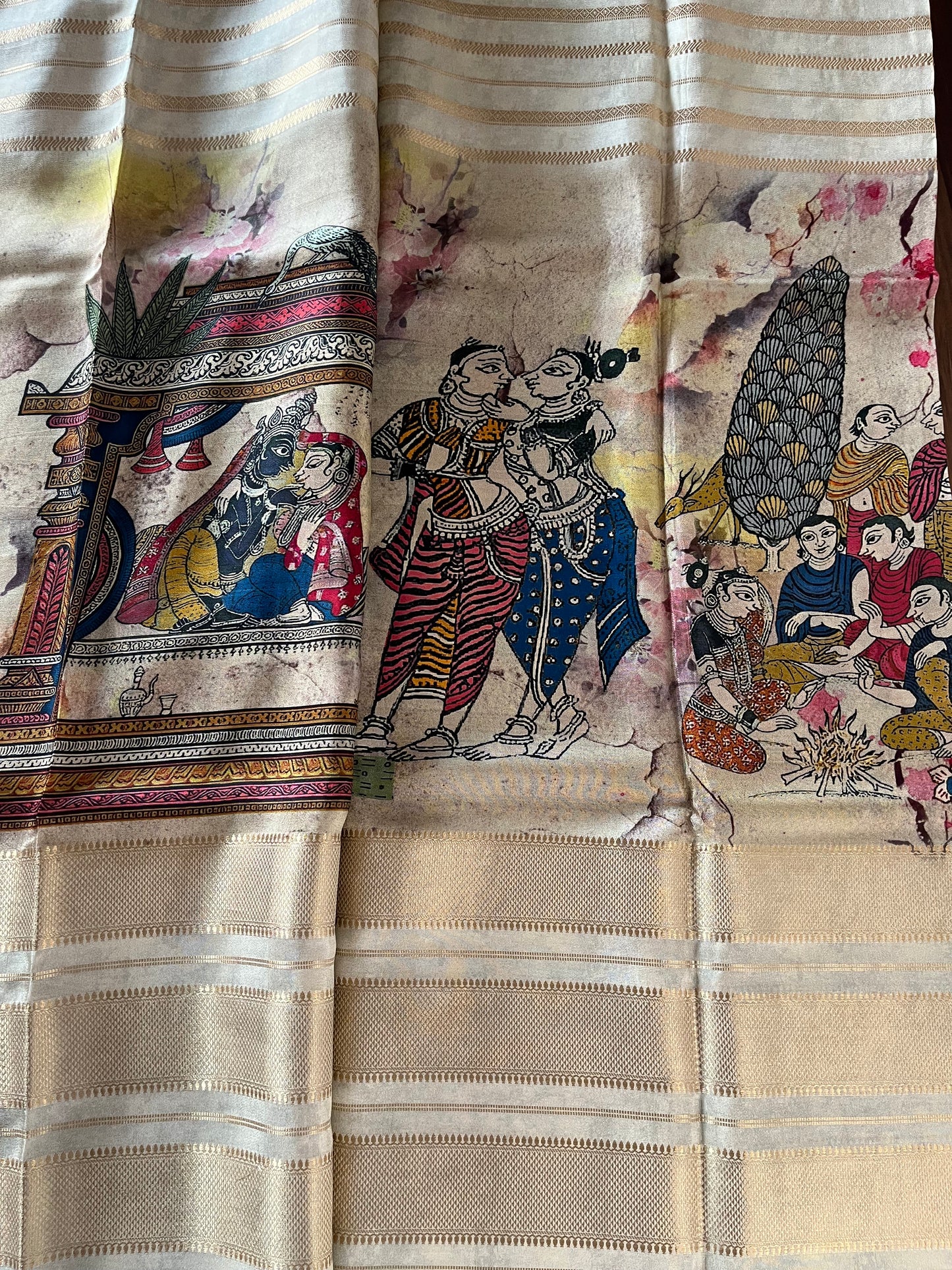 Chiffon Printed Saree - (Code 039)