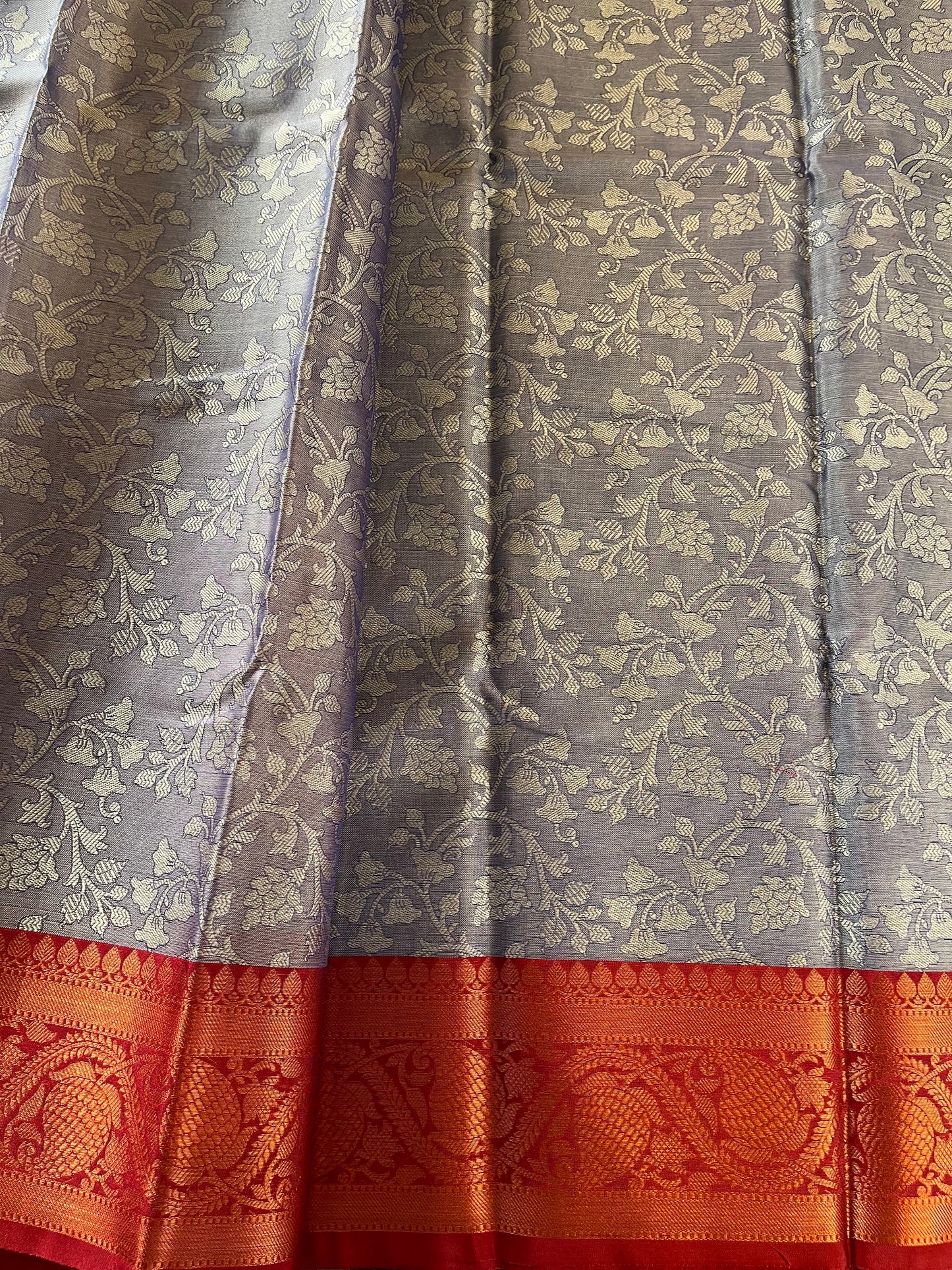 Brocade Semi-Silk Saree - (Code 026)