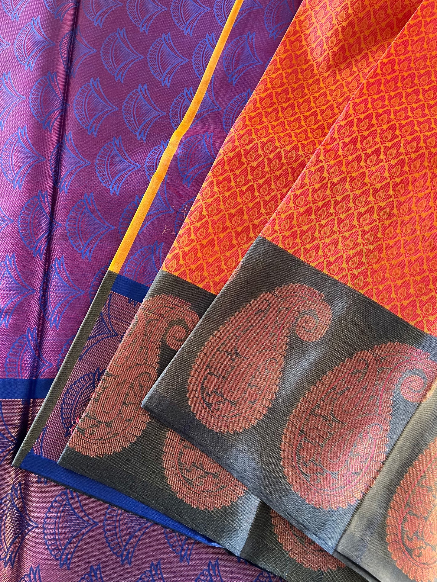 Brocade Semi-Silk Saree - (Code 005)