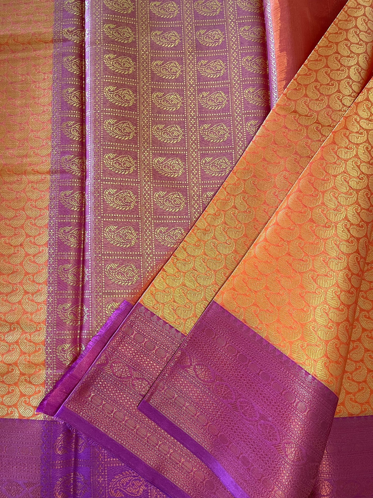 Brocade Semi-Silk Saree - (Code 020)