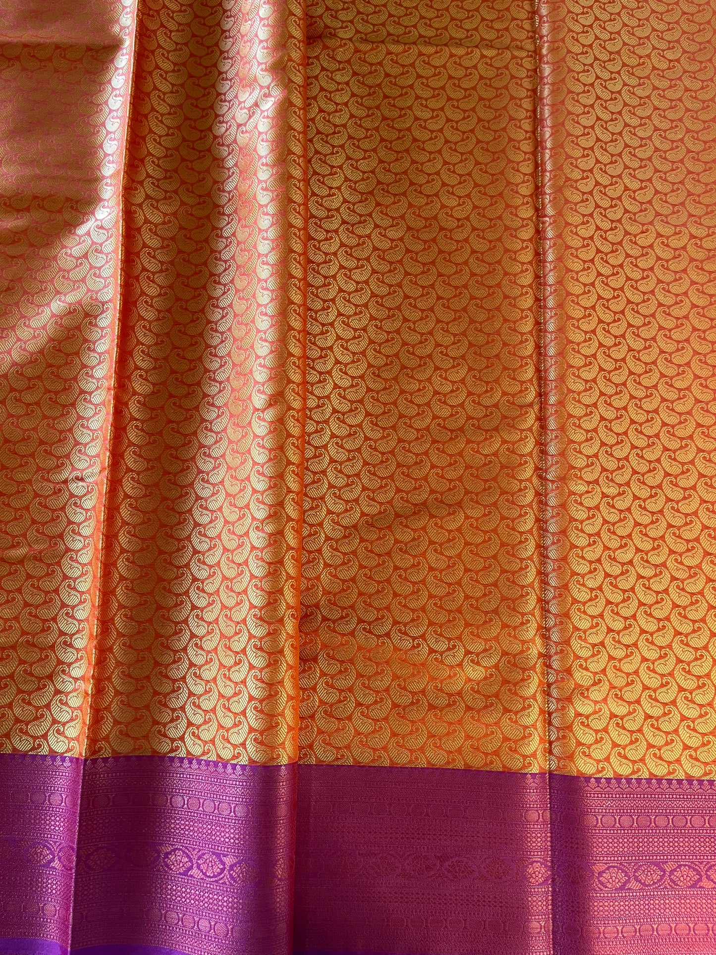 Brocade Semi-Silk Saree - (Code 020)