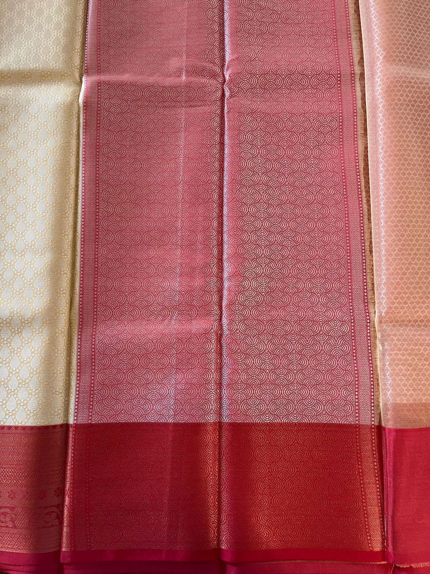 Brocade Semi-Silk Saree - (Code 012)