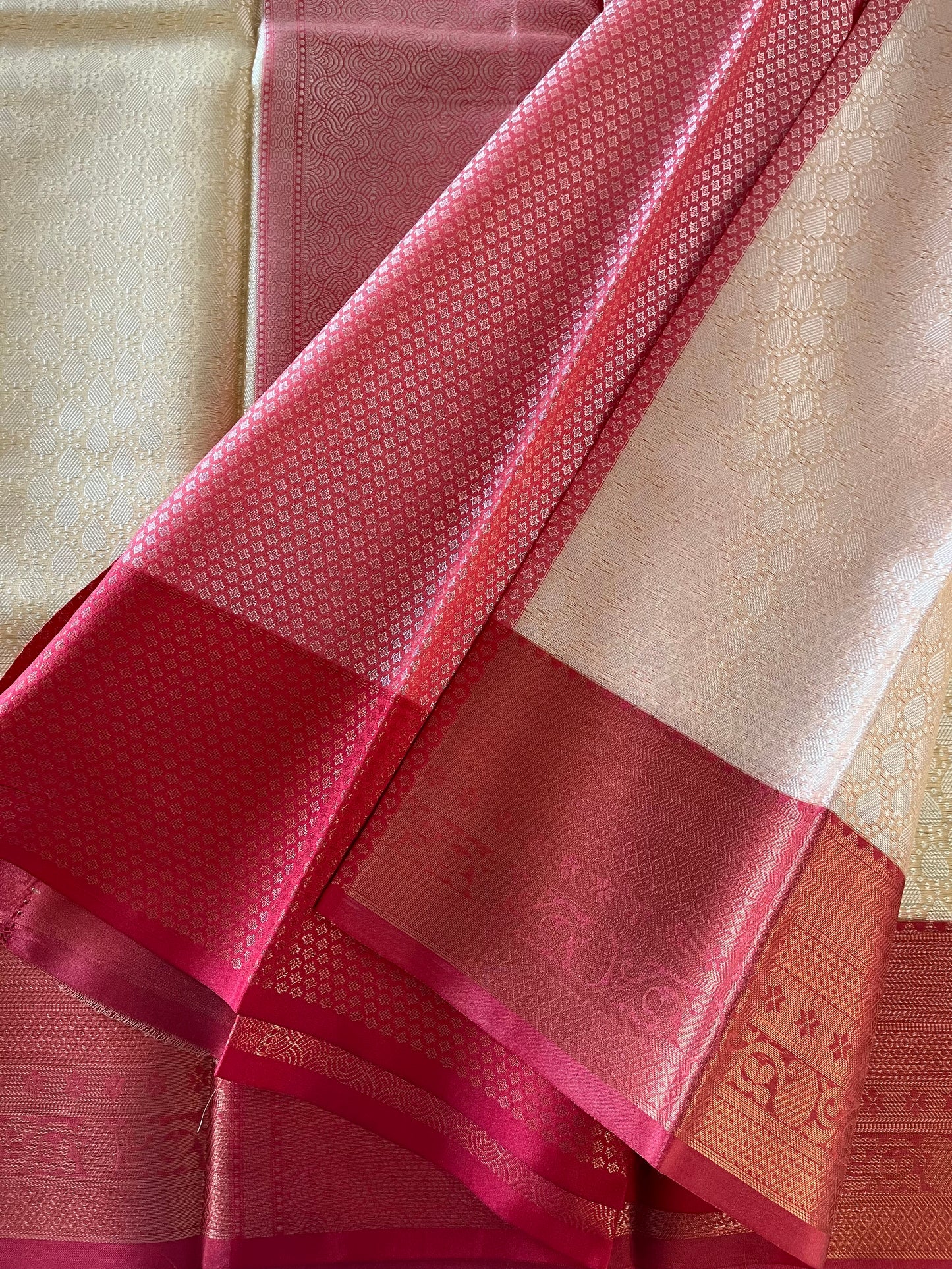 Brocade Semi-Silk Saree - (Code 012)