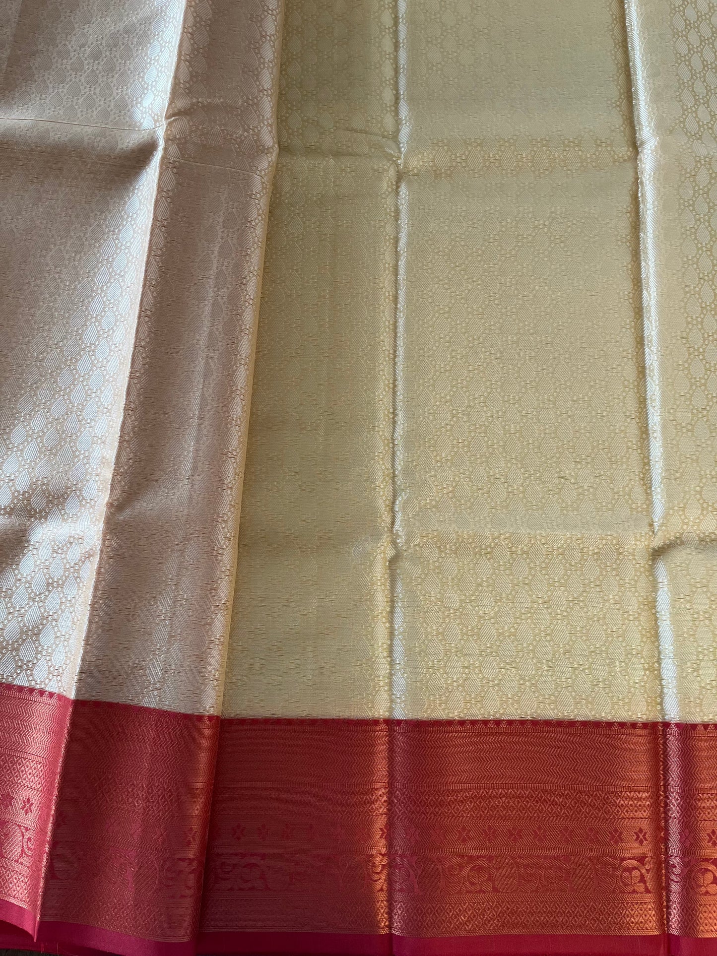 Brocade Semi-Silk Saree - (Code 012)