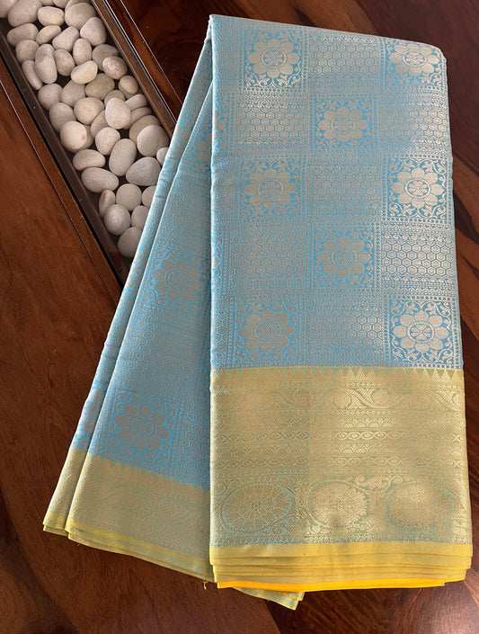 Semi-Silk Saree - (Code 013)