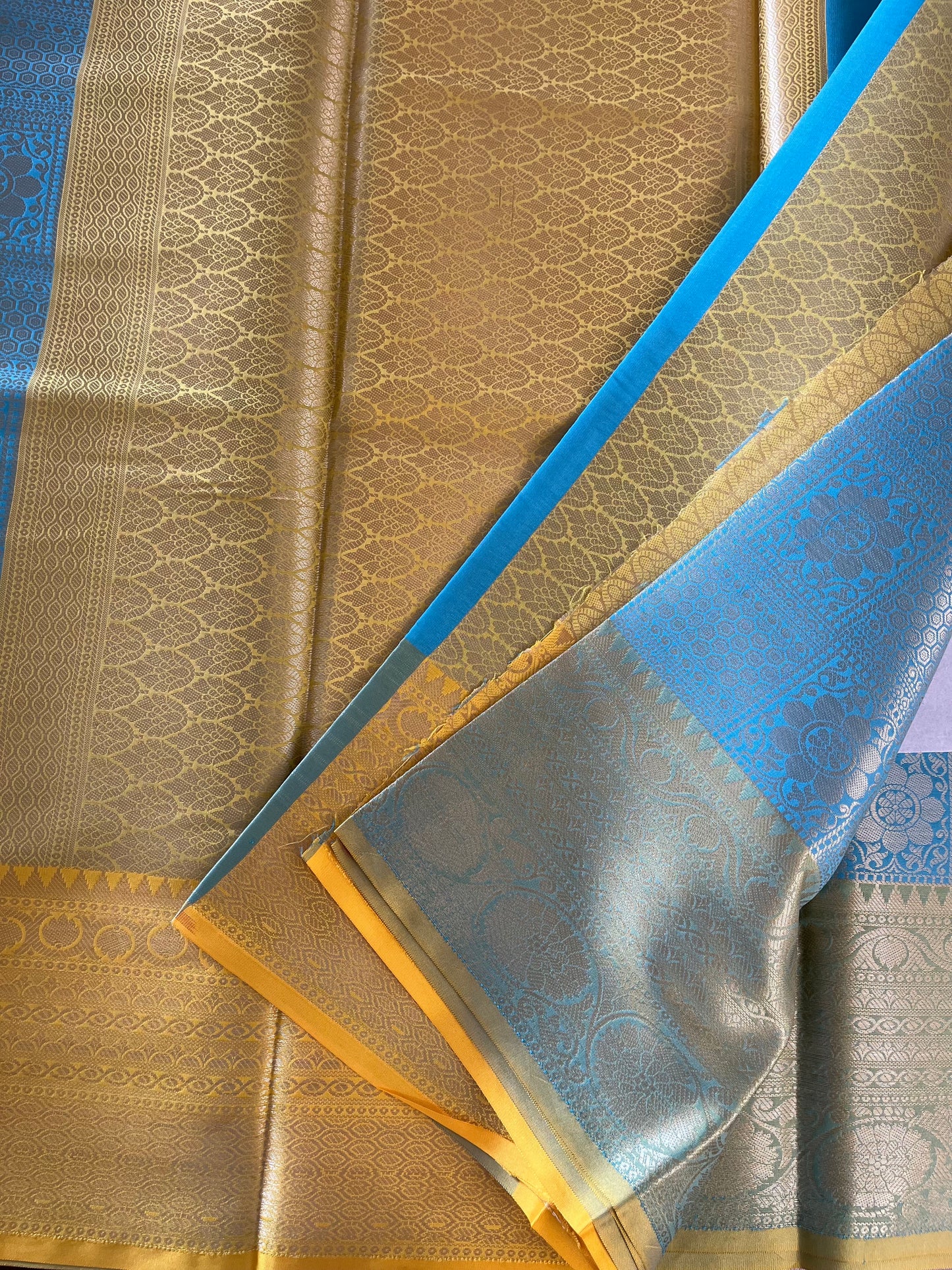 Semi-Silk Saree - (Code 013)