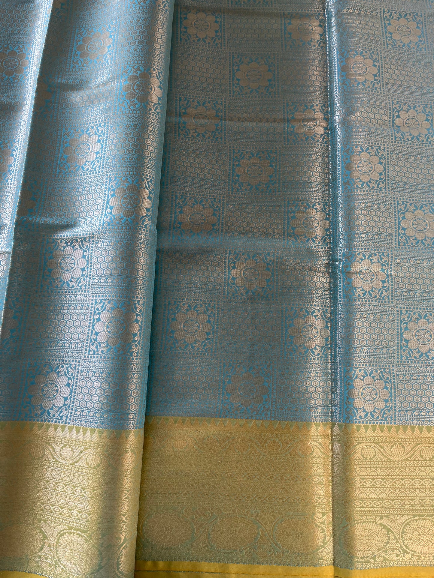 Semi-Silk Saree - (Code 013)