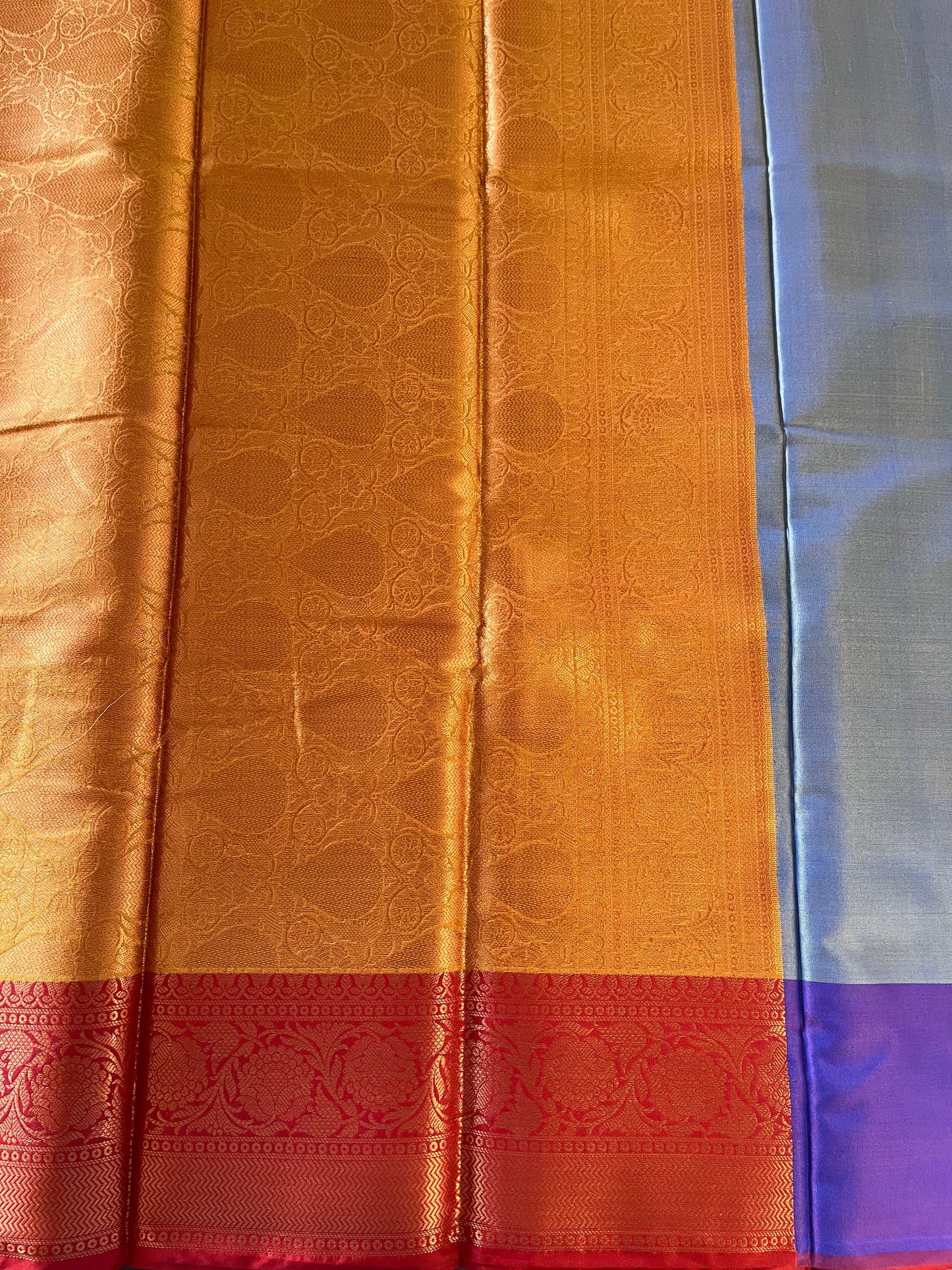 Semi-Silk Saree -(Code 015)