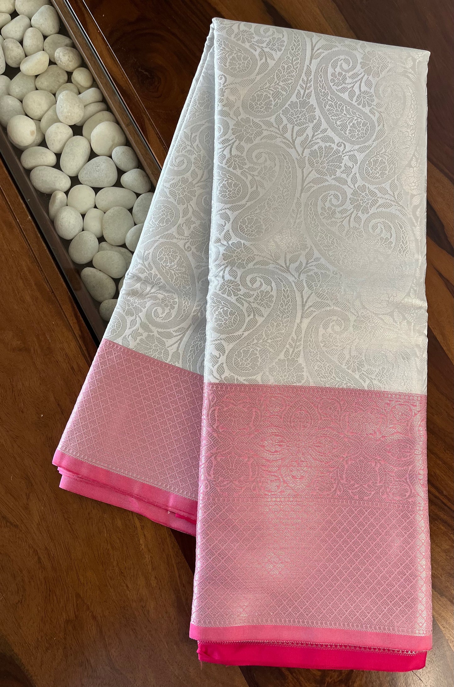 Tissue Semi-Silk Saree - (Code 006)