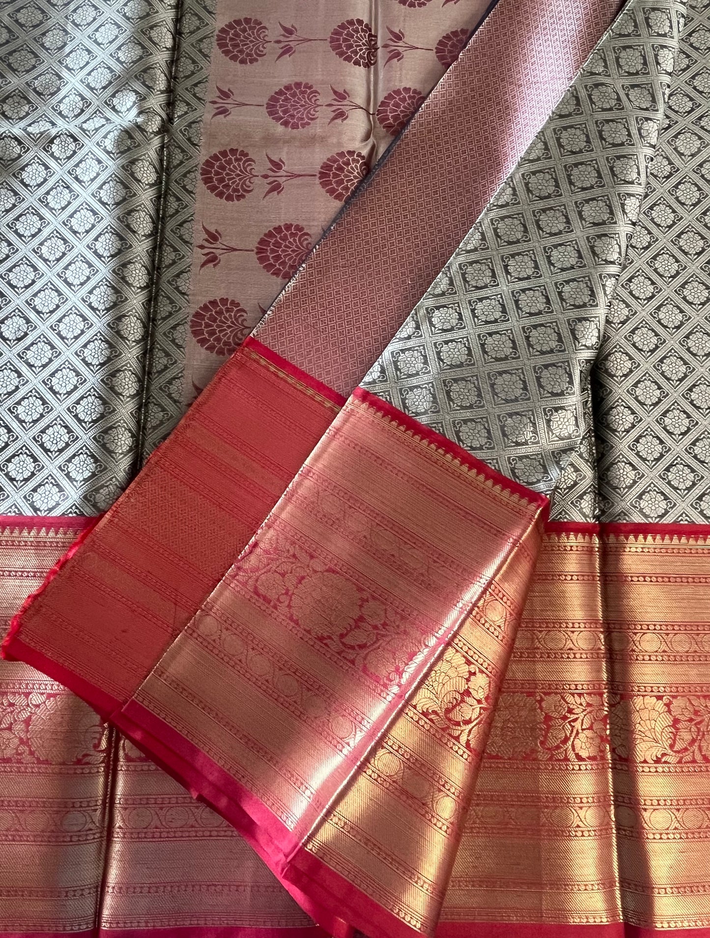 Semi-Silk Saree - (Code 021)