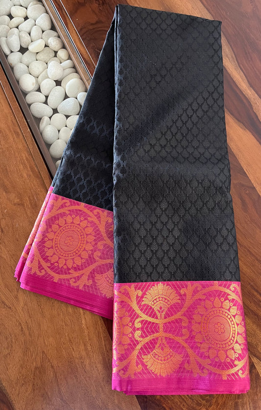 Brocade Semi-Silk Saree - (Code 009)