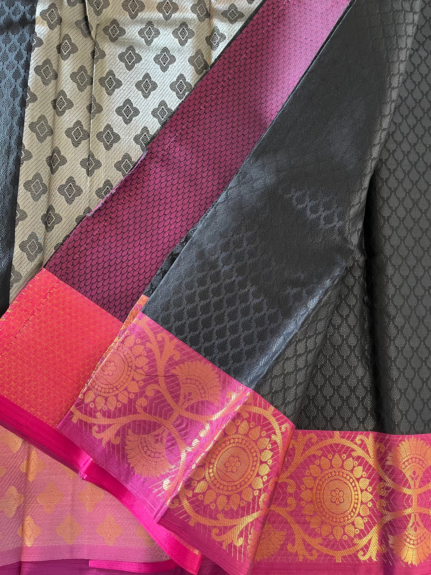 Brocade Semi-Silk Saree - (Code 009)