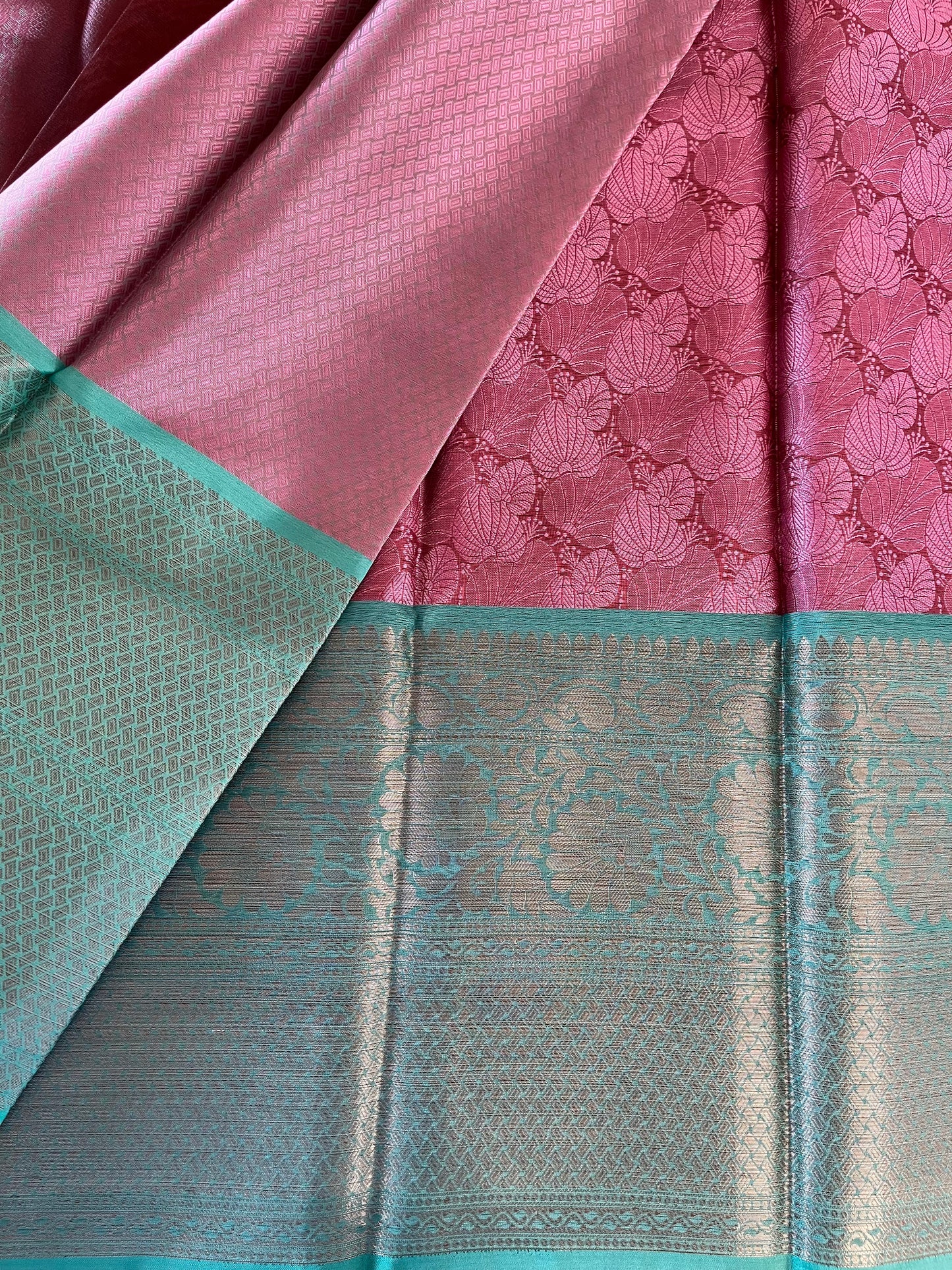 Brocade Semi-Silk Saree - (Code 008)