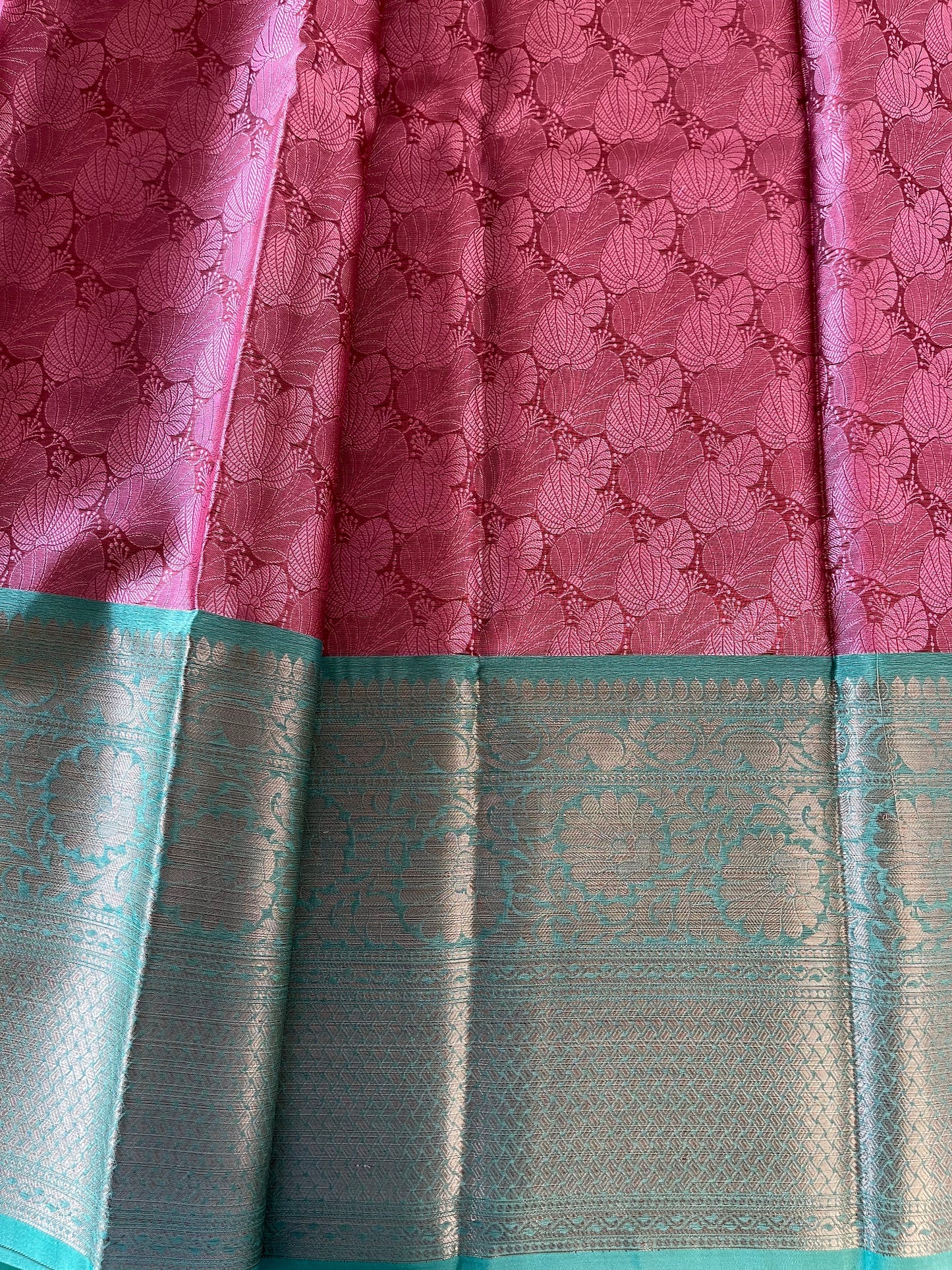 Brocade Semi-Silk Saree - (Code 008)