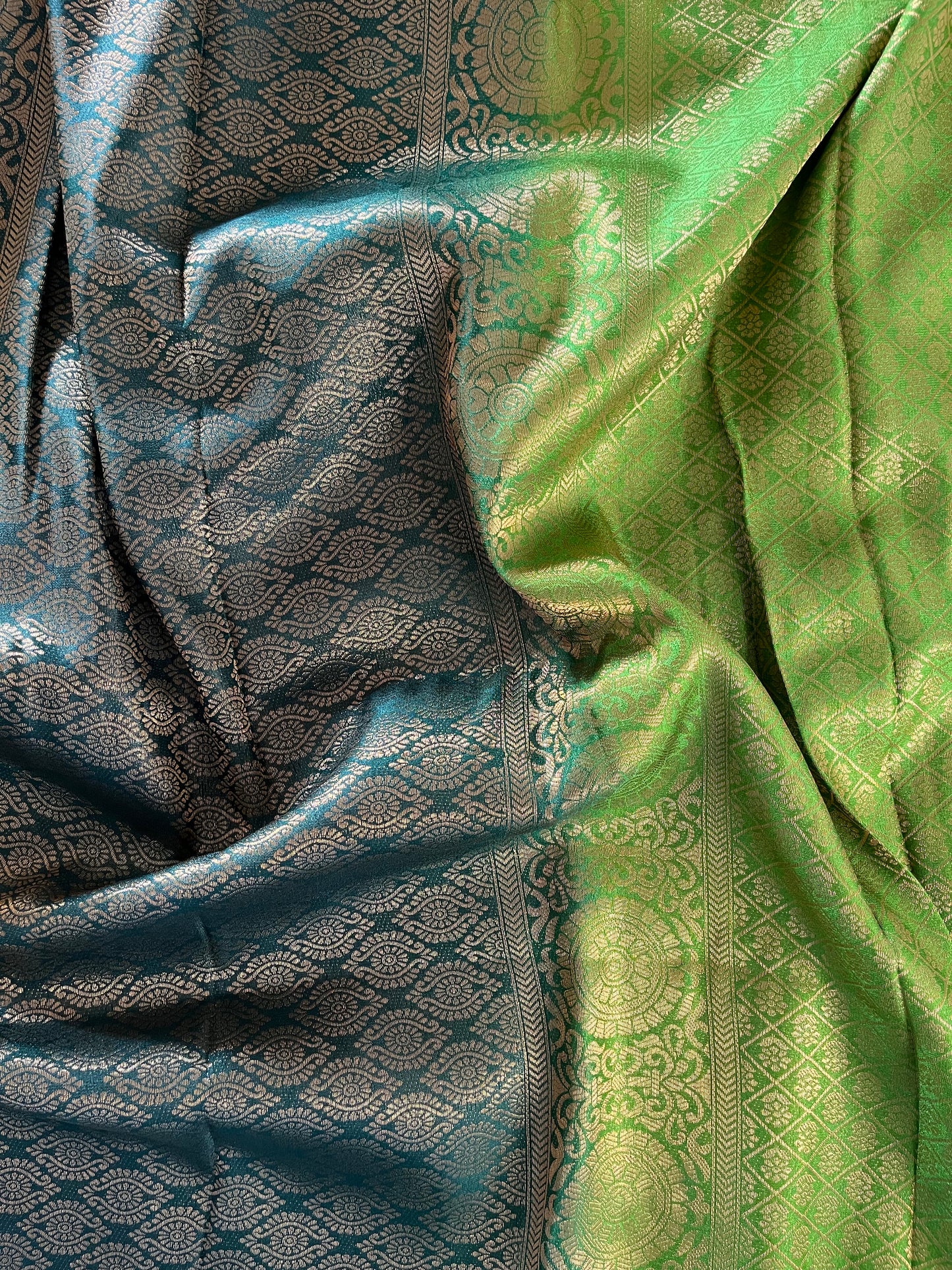 Brocade Semi-Silk Soft Sarees - (Code 029)