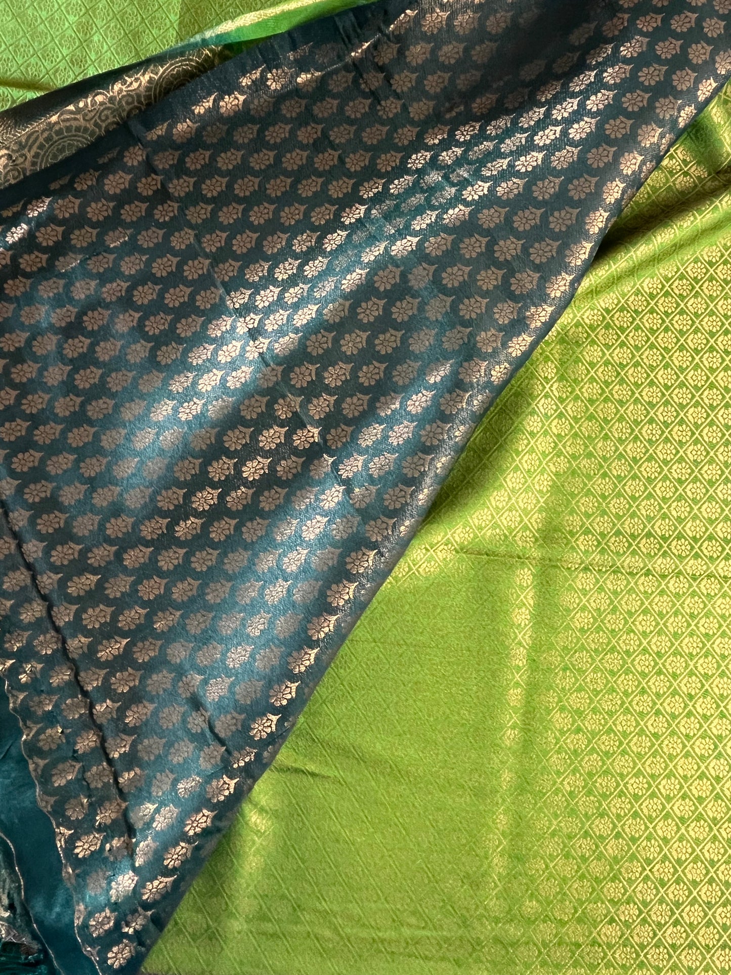 Brocade Semi-Silk Soft Sarees - (Code 029)