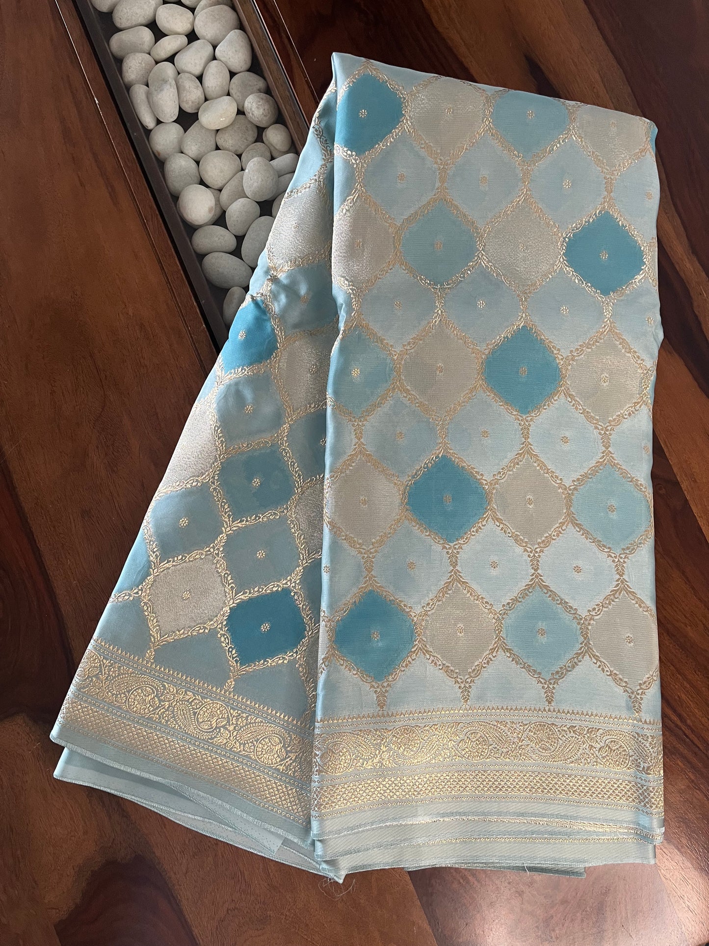 Chiffon Satin Saree - (Code 040)