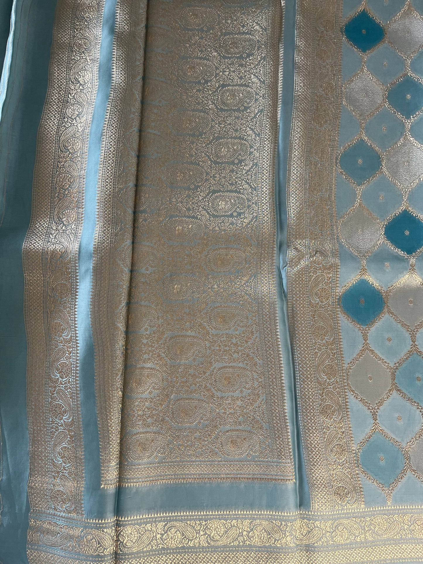 Chiffon Satin Saree - (Code 040)