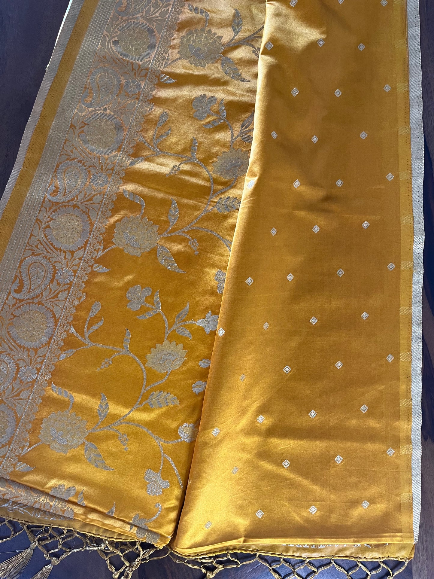 Banarasi Satin Saree - (Code 034)