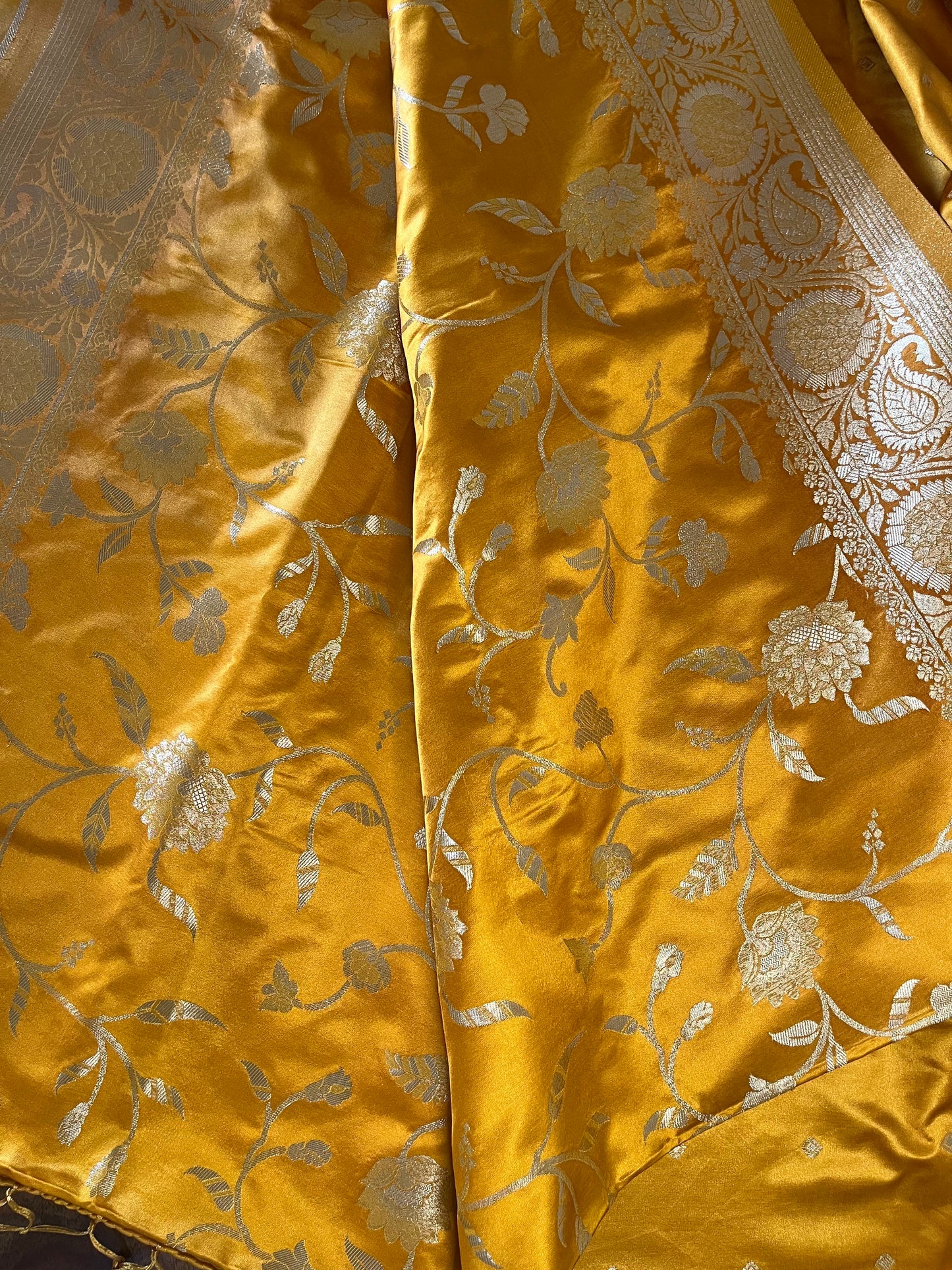 Banarasi Satin Saree - (Code 034)