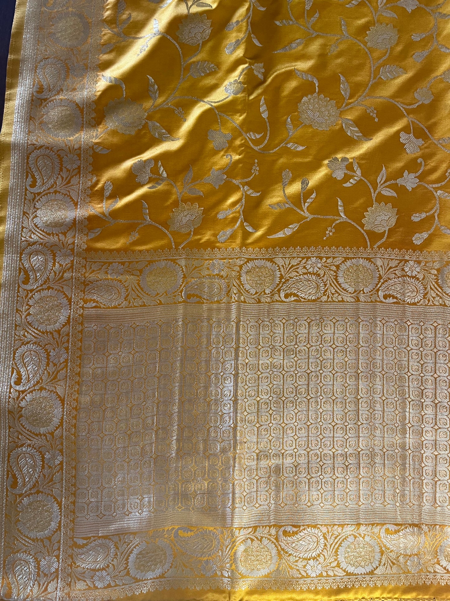 Banarasi Satin Saree - (Code 034)