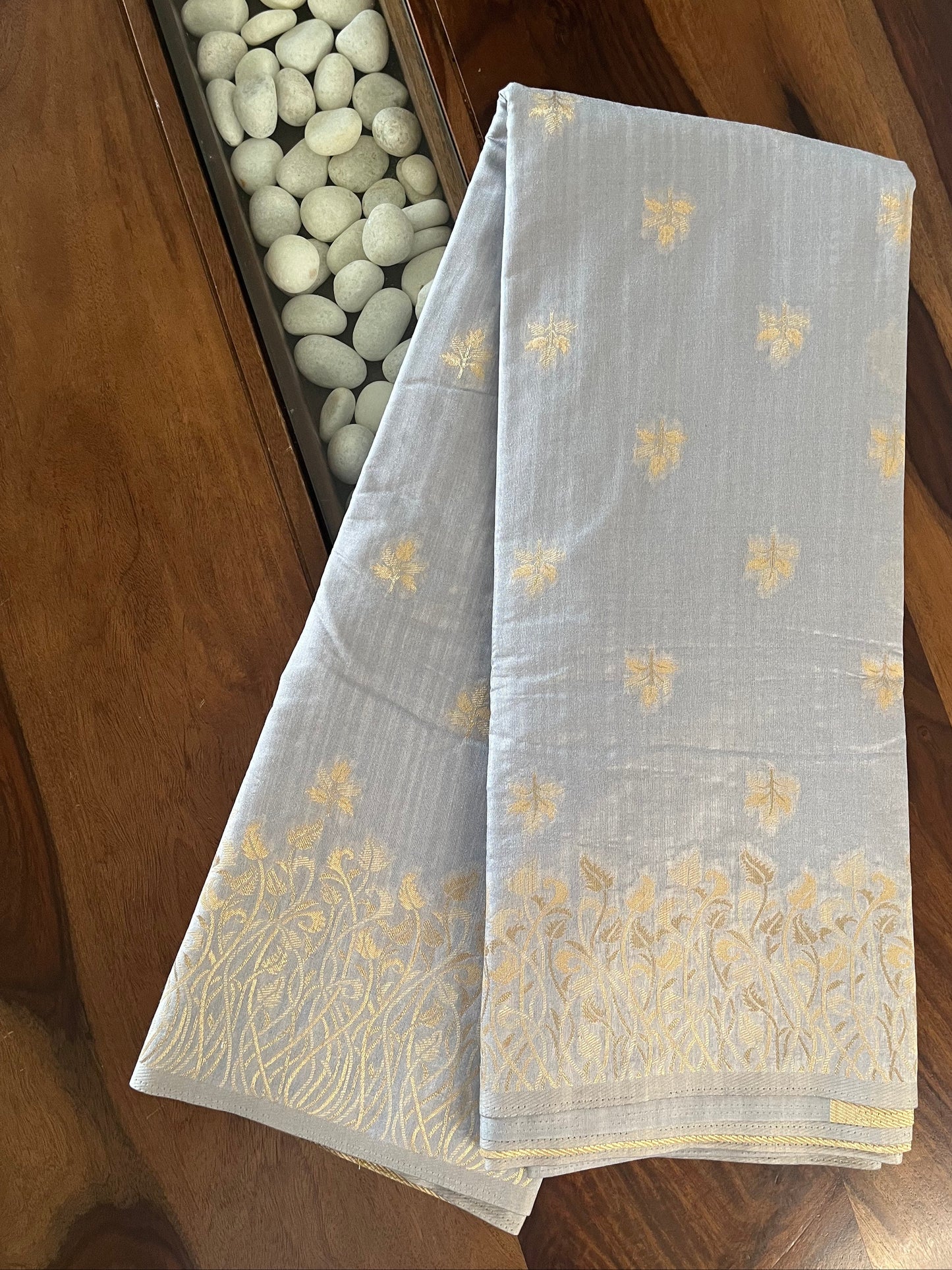 Raw Silk Saree - (Code 048)