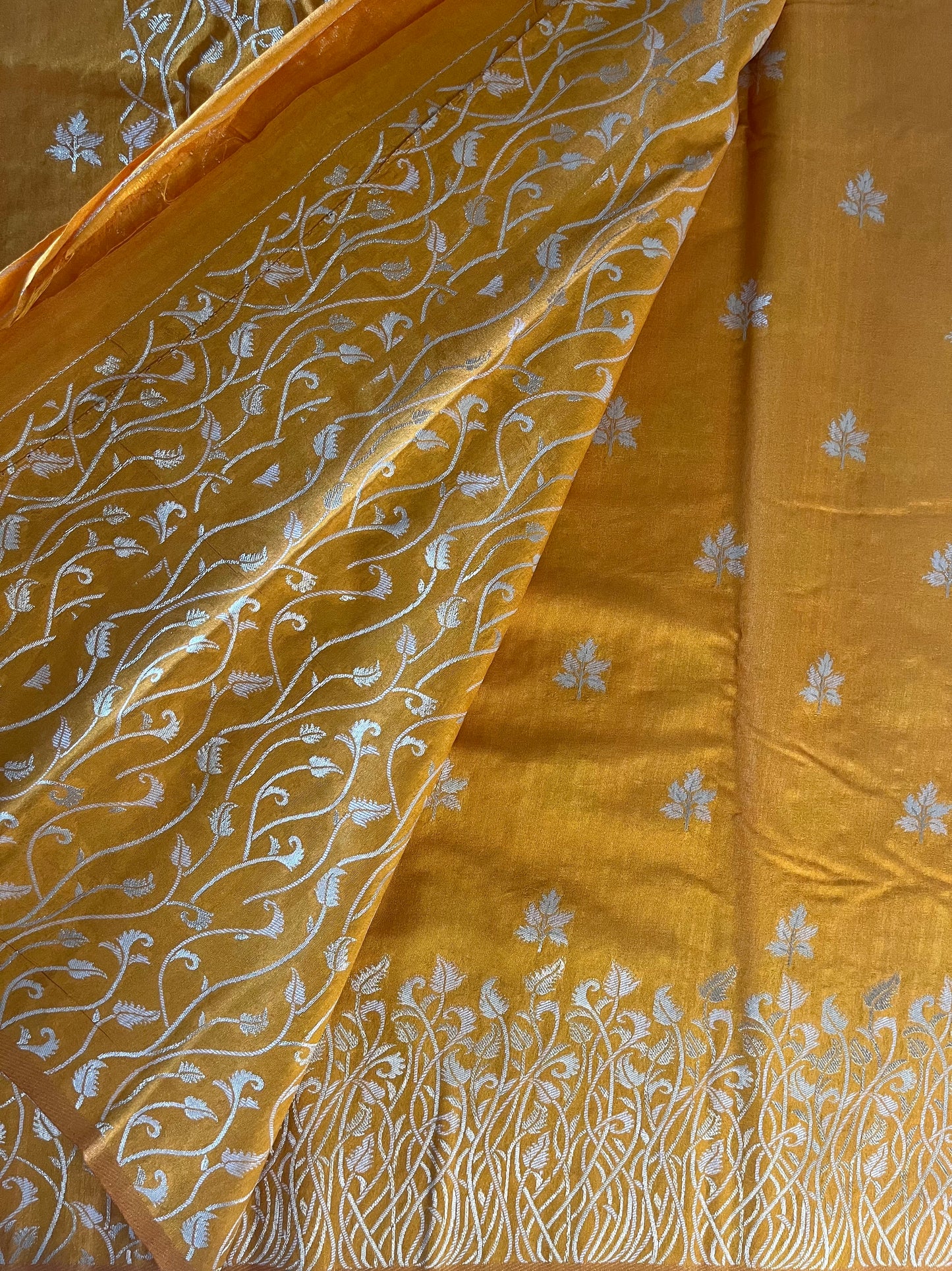 Raw Silk Saree - (Code 049)