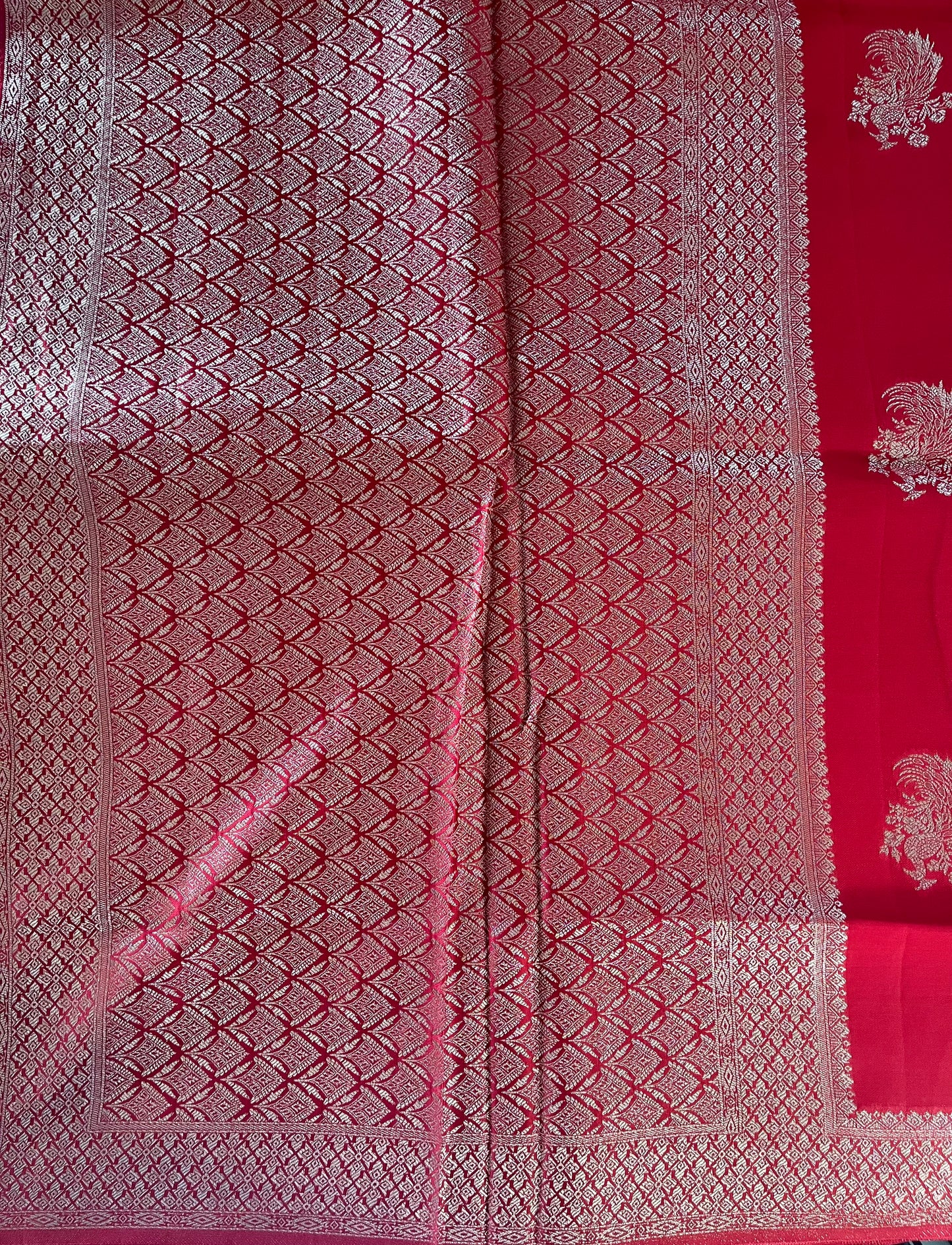 Banarasi Satin Saree - (Code 050)