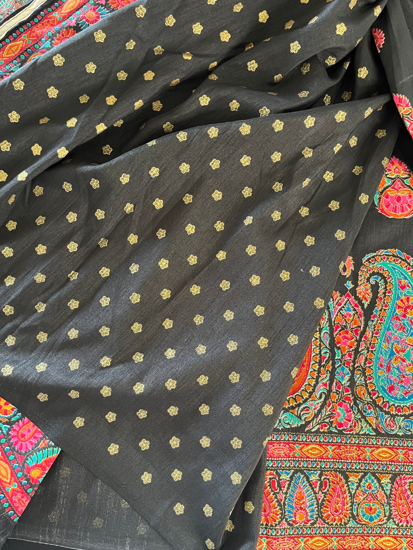 Raw Soft Silk Saree - (Code 051)