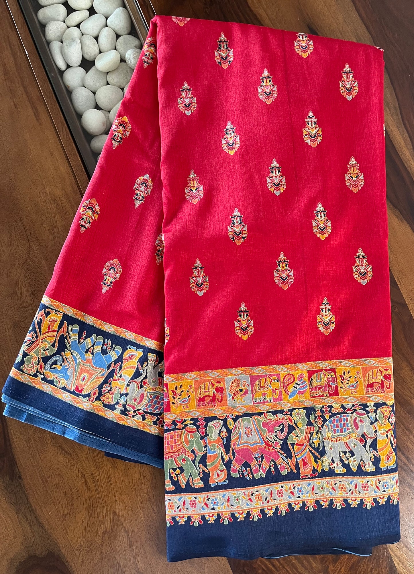 Raw Soft Silk Saree - (Code 052)