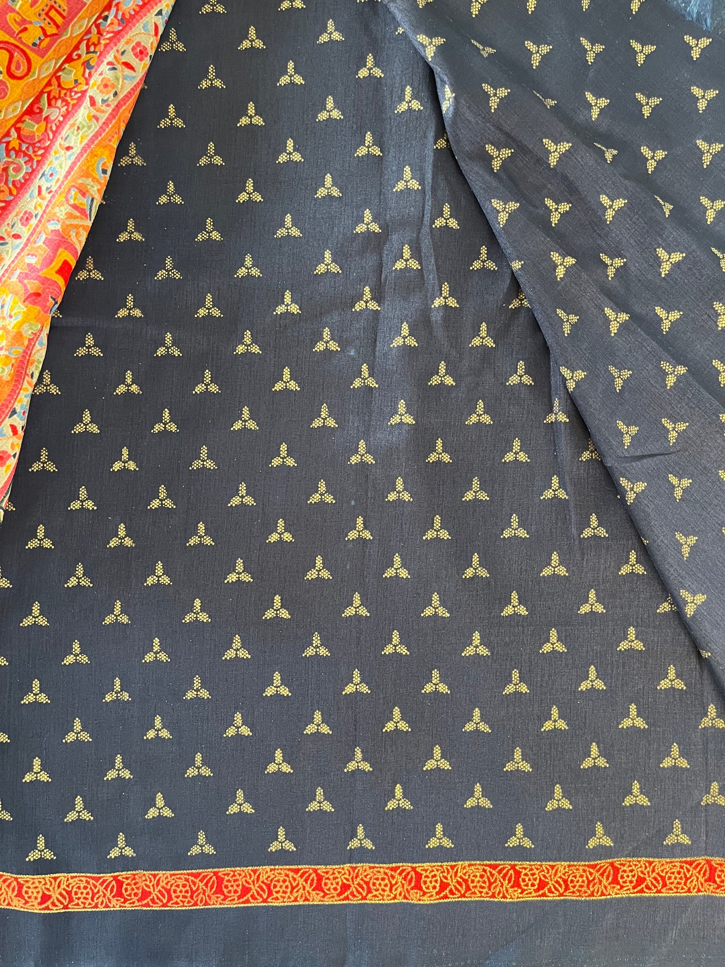 Raw Soft Silk Saree - (Code 052)