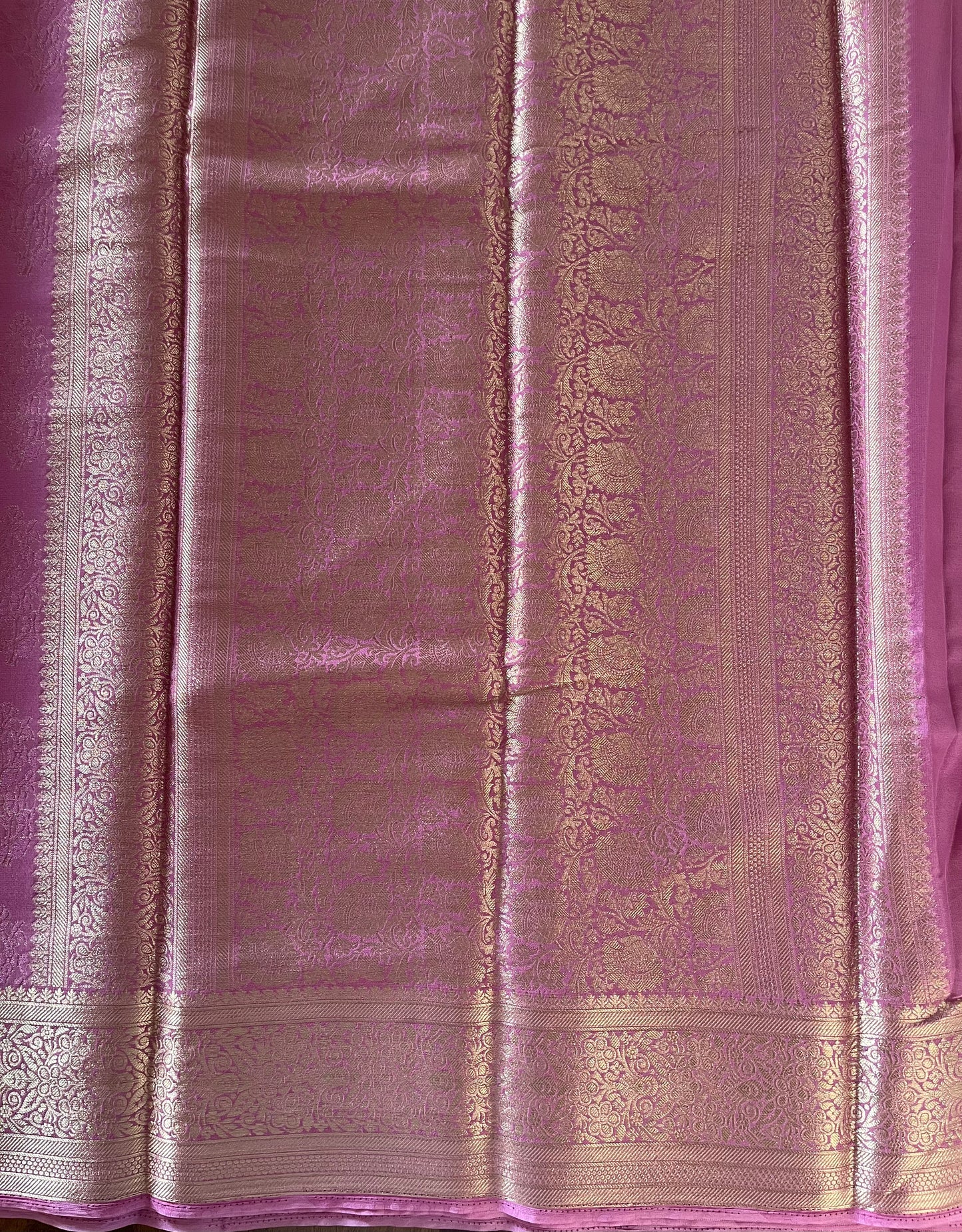 Chiffon Soft Crepe Saree - (Code 043)
