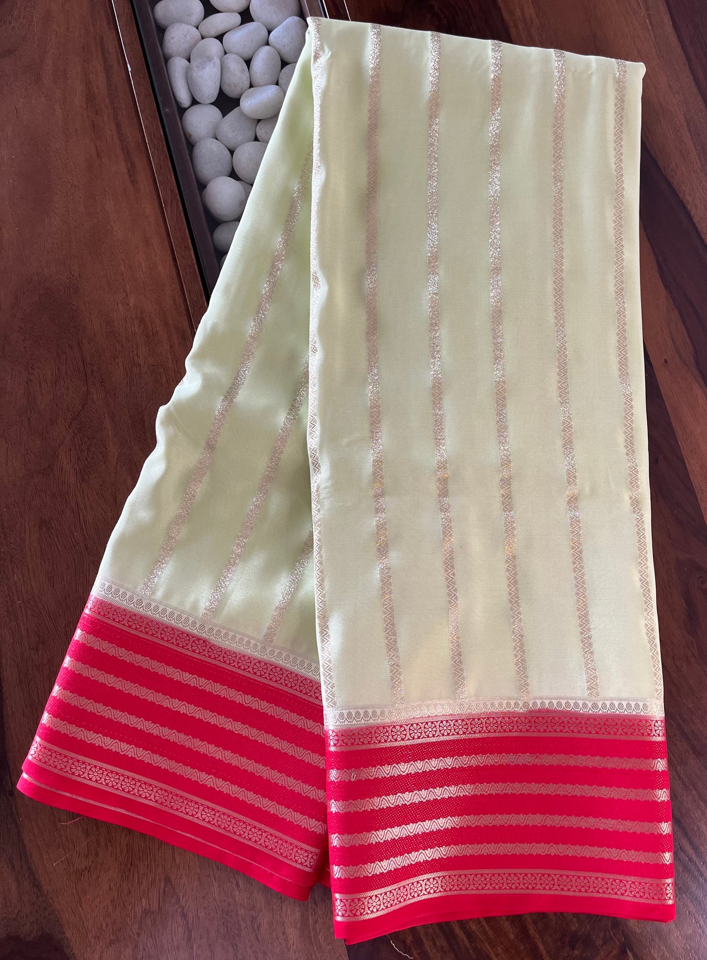 Mysore Crepe Silk Saree - (Code 047)