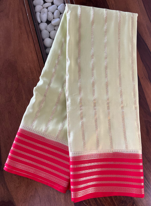 Mysore Crepe Silk Saree - (Code 047)