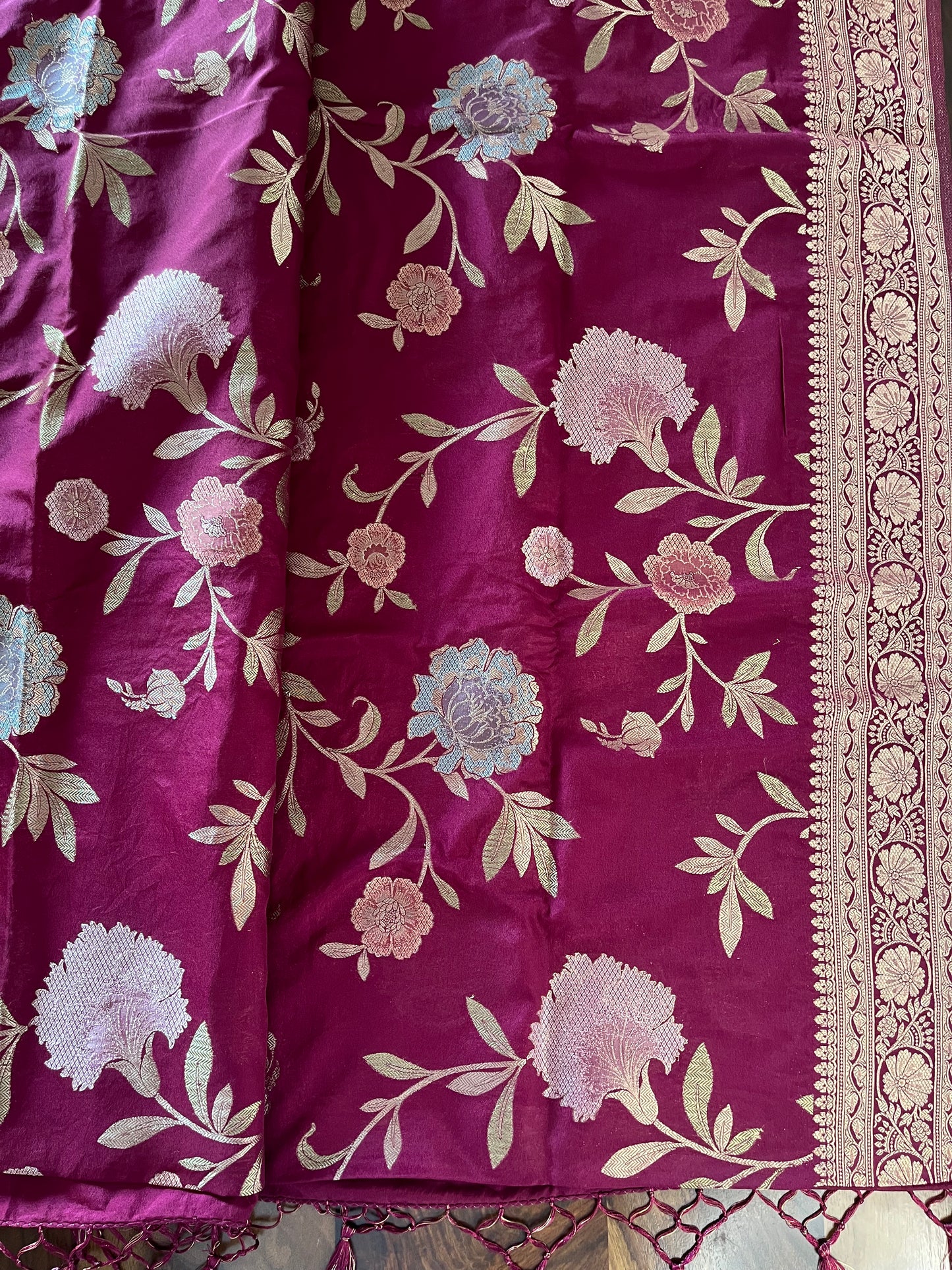 Banarasi Chiffon Saree - (Code 042)