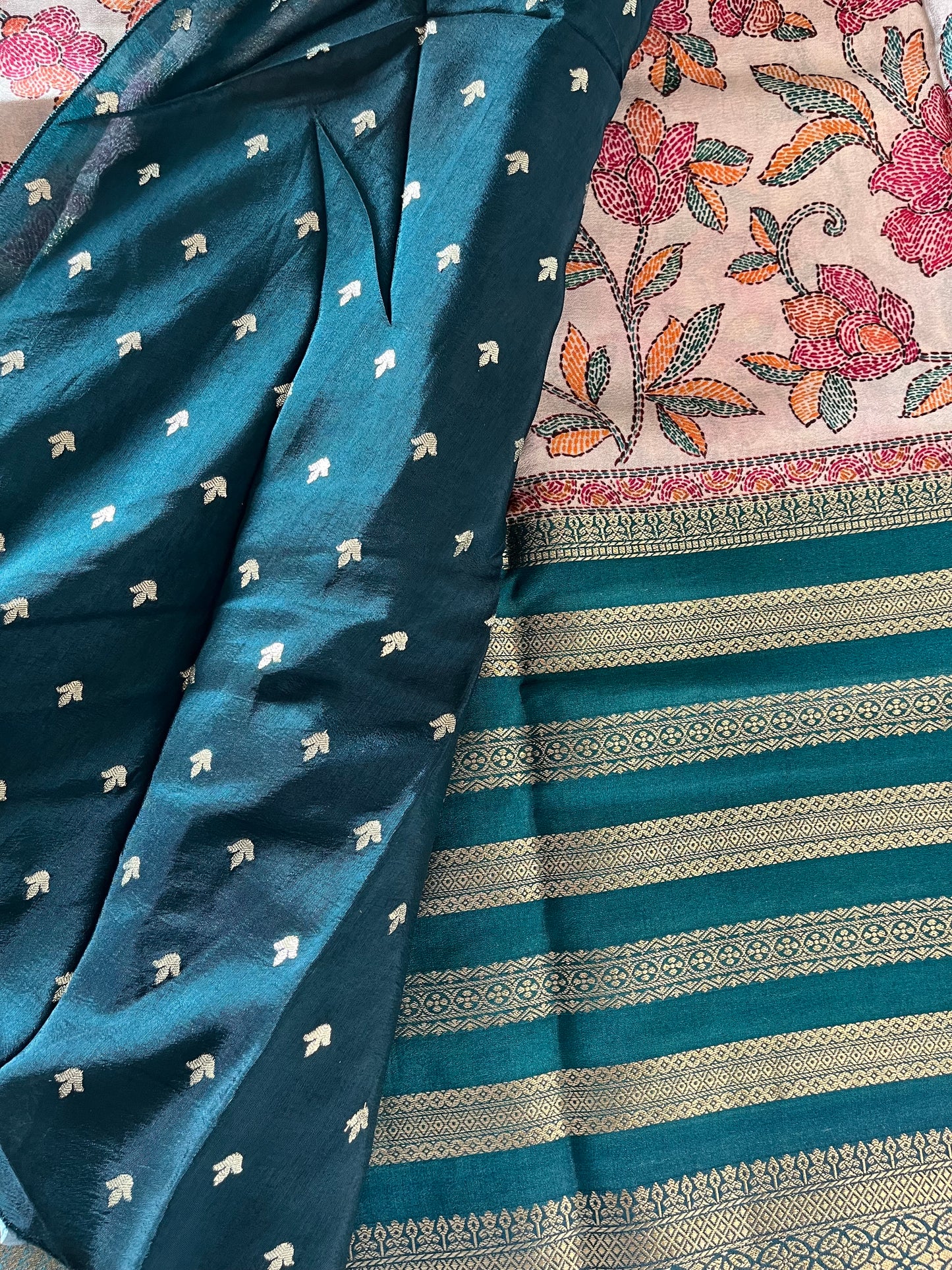 Chiffon Printed Saree - (Code 038)