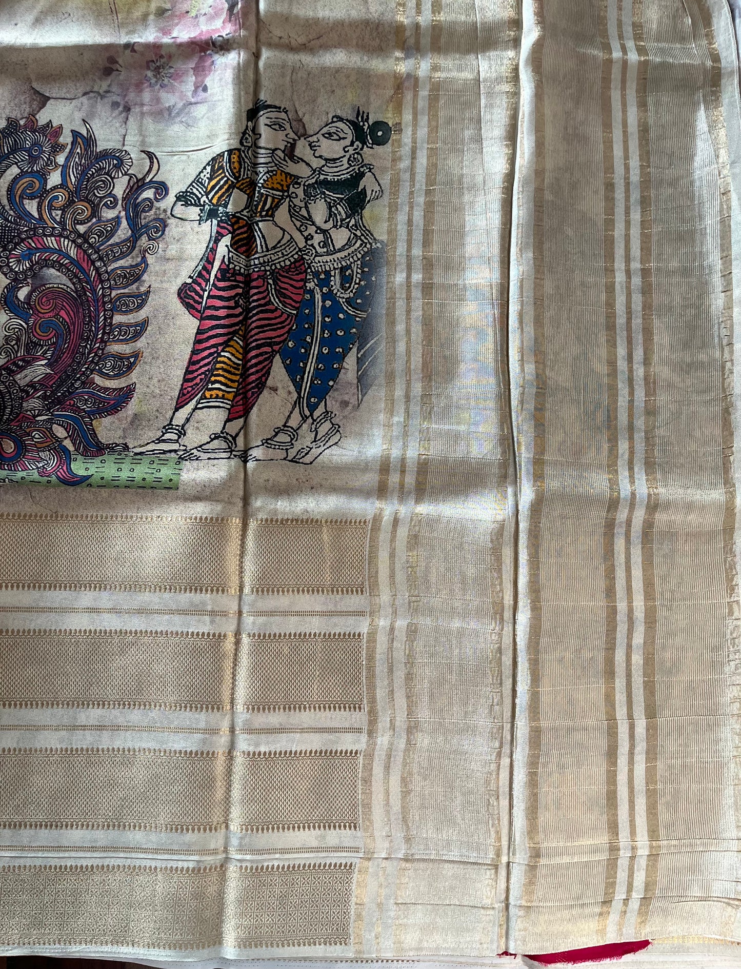 Chiffon Printed Saree - (Code 039)