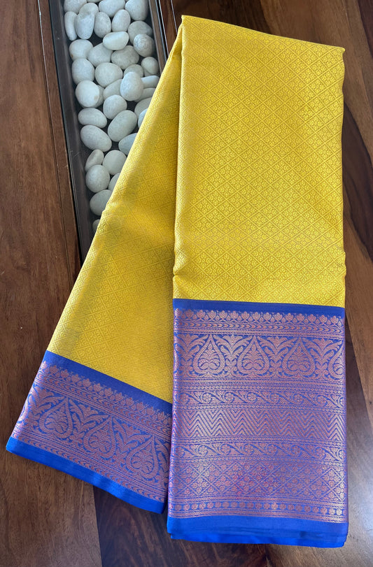 Brocade Semi-Silk Saree - (Code 024)