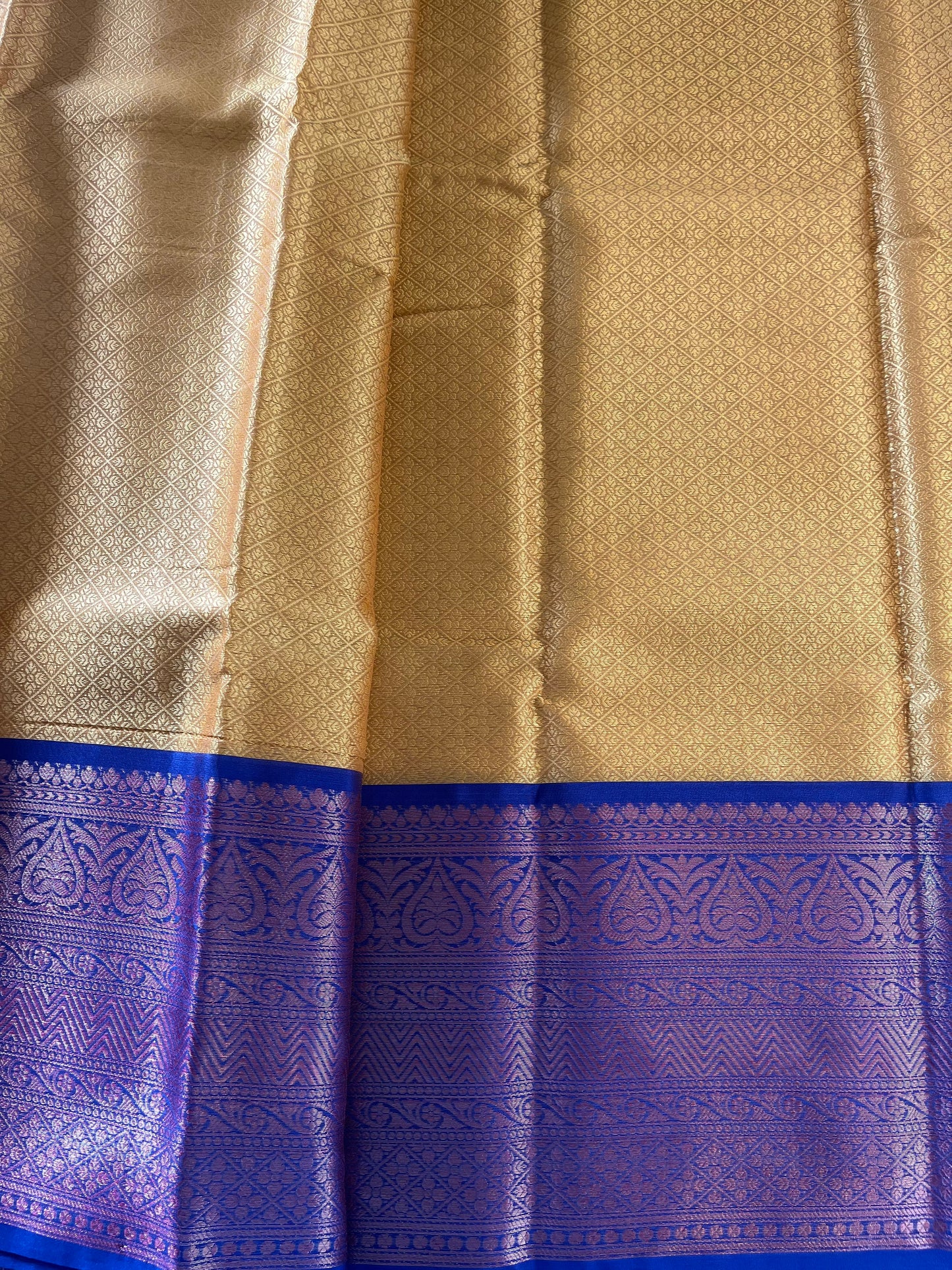 Brocade Semi-Silk Saree - (Code 024)