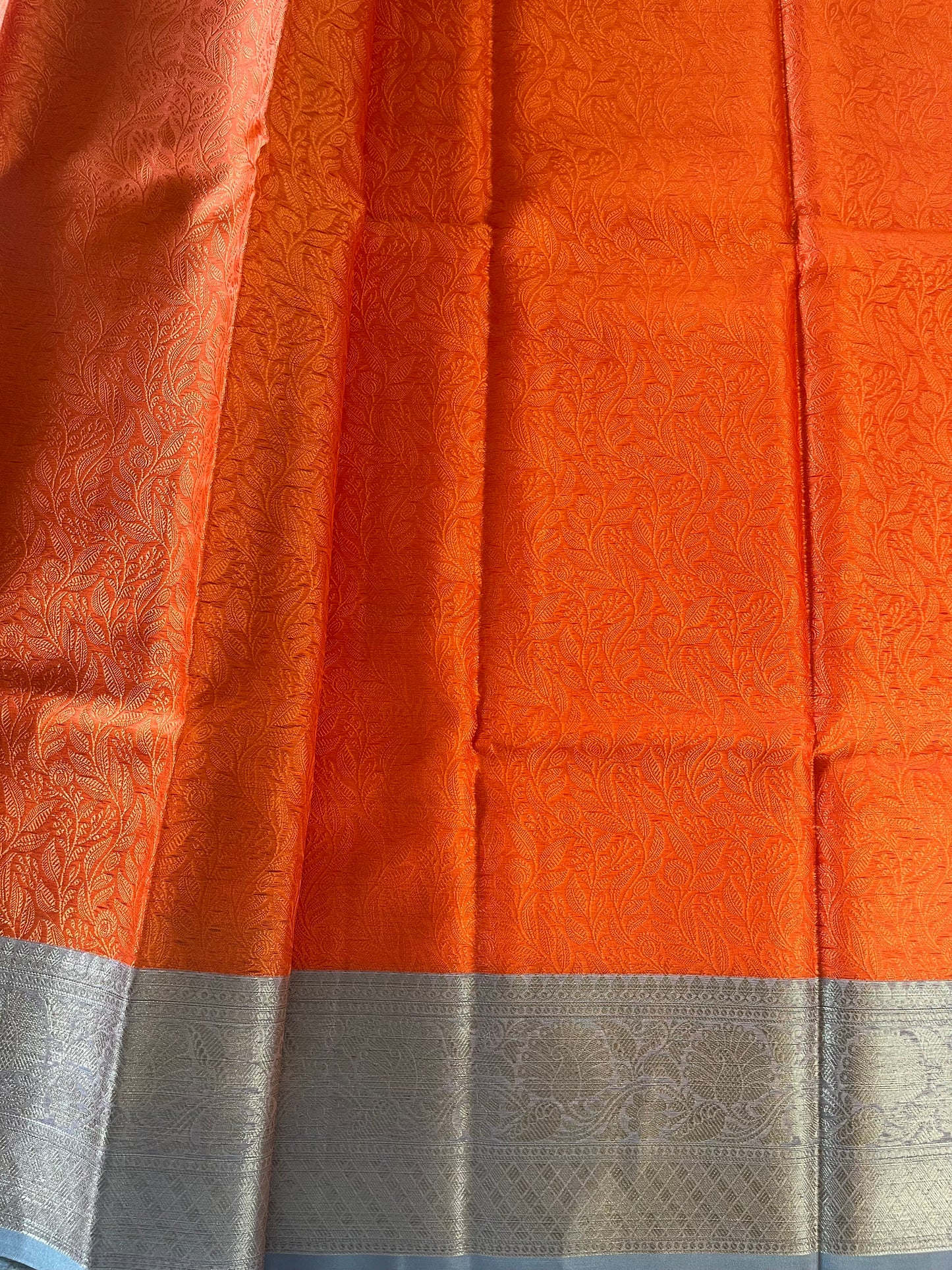 Brocade Semi-Silk Saree - (Code 025)