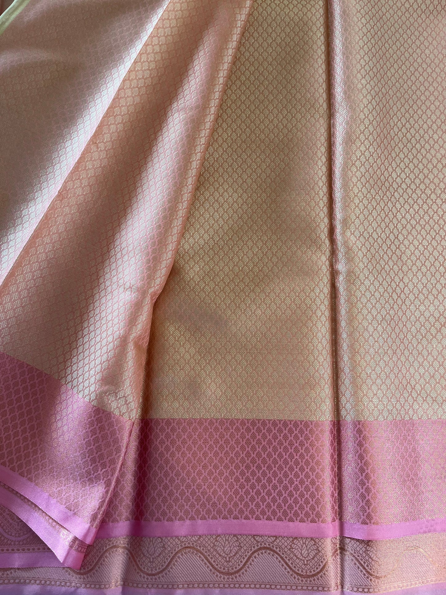 Brocade Semi-Silk Saree - (Code 011)