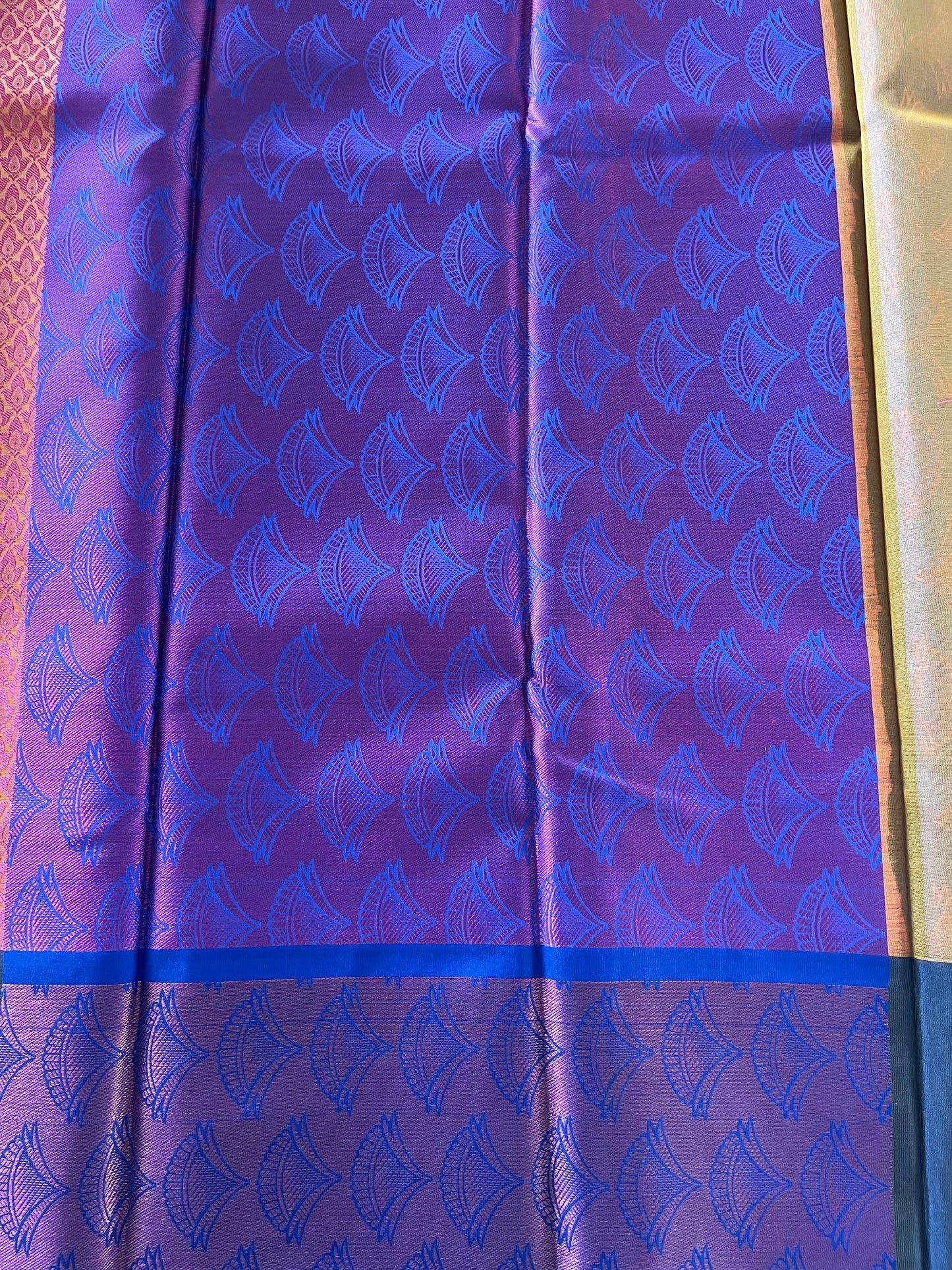 Brocade Semi-Silk Saree - (Code 005)