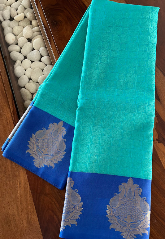 Brocade Semi-Silk Saree - (Code 001)